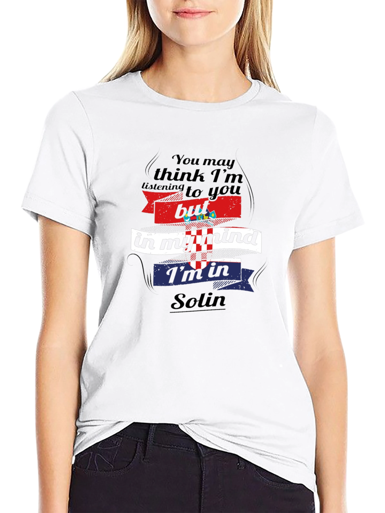 Croatia Solin Mind T-Shirt - Sarcastic Travel Tee