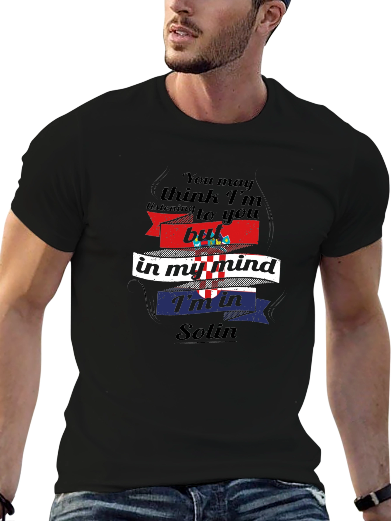 Croatia Solin Mind T-Shirt - Sarcastic Travel Tee