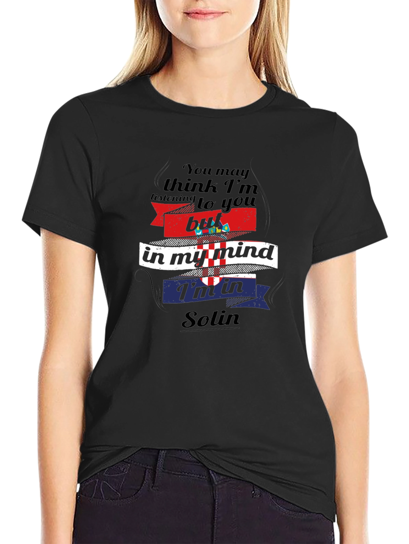 Croatia Solin Mind T-Shirt - Sarcastic Travel Tee