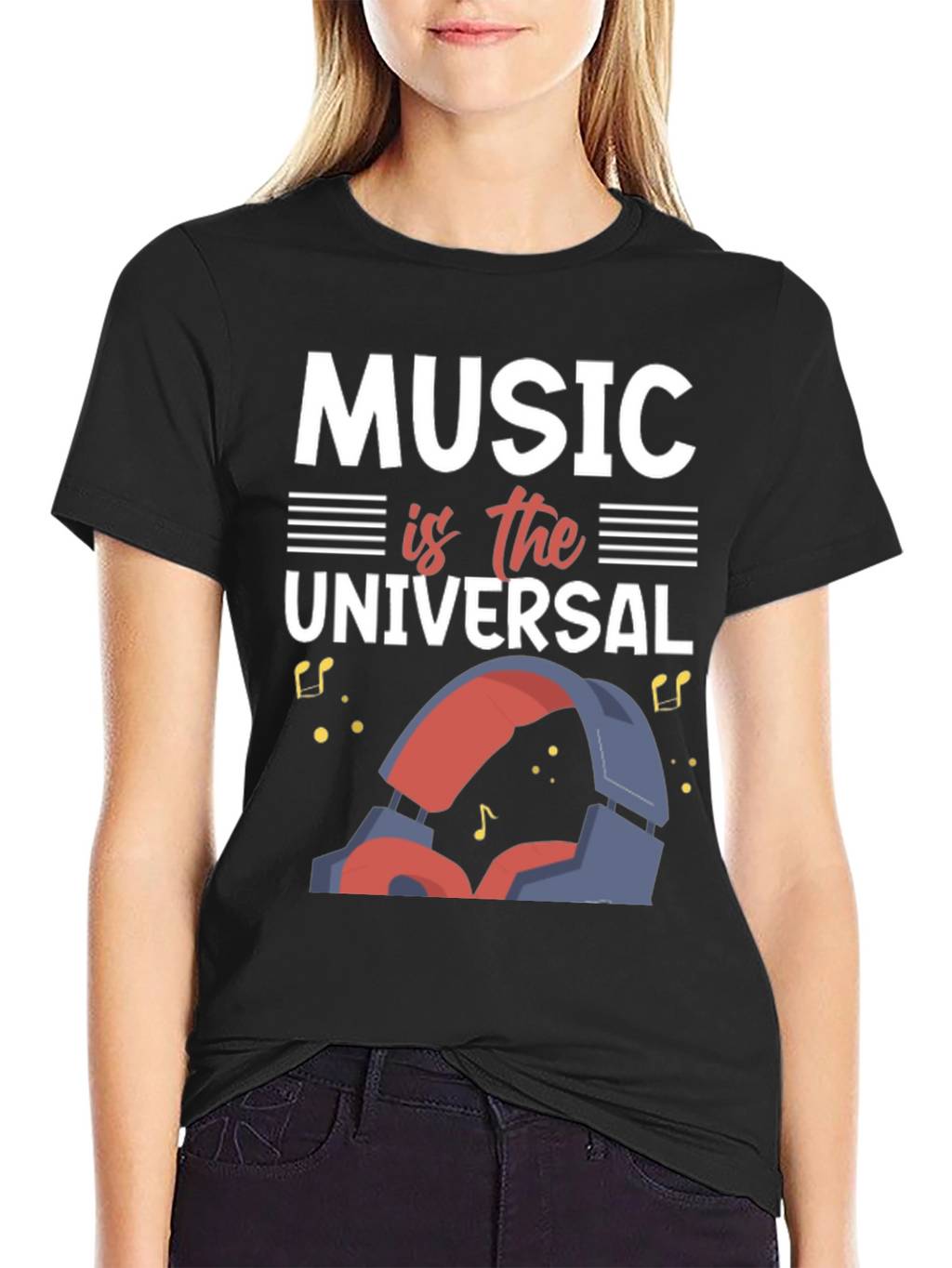 Music is Universal Graphic T-Shirt