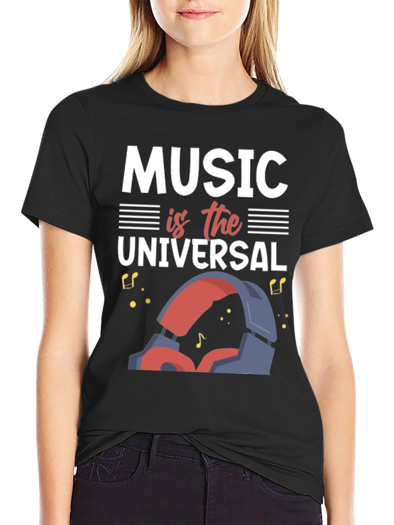 Music is Universal Graphic T-Shirt