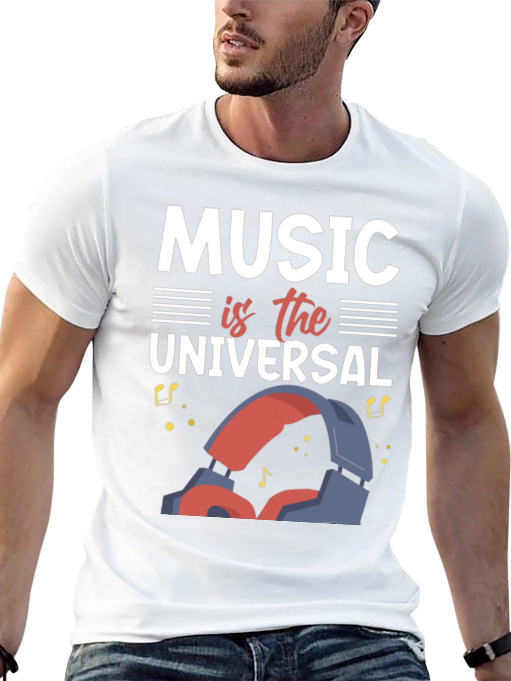 Music is Universal Graphic T-Shirt