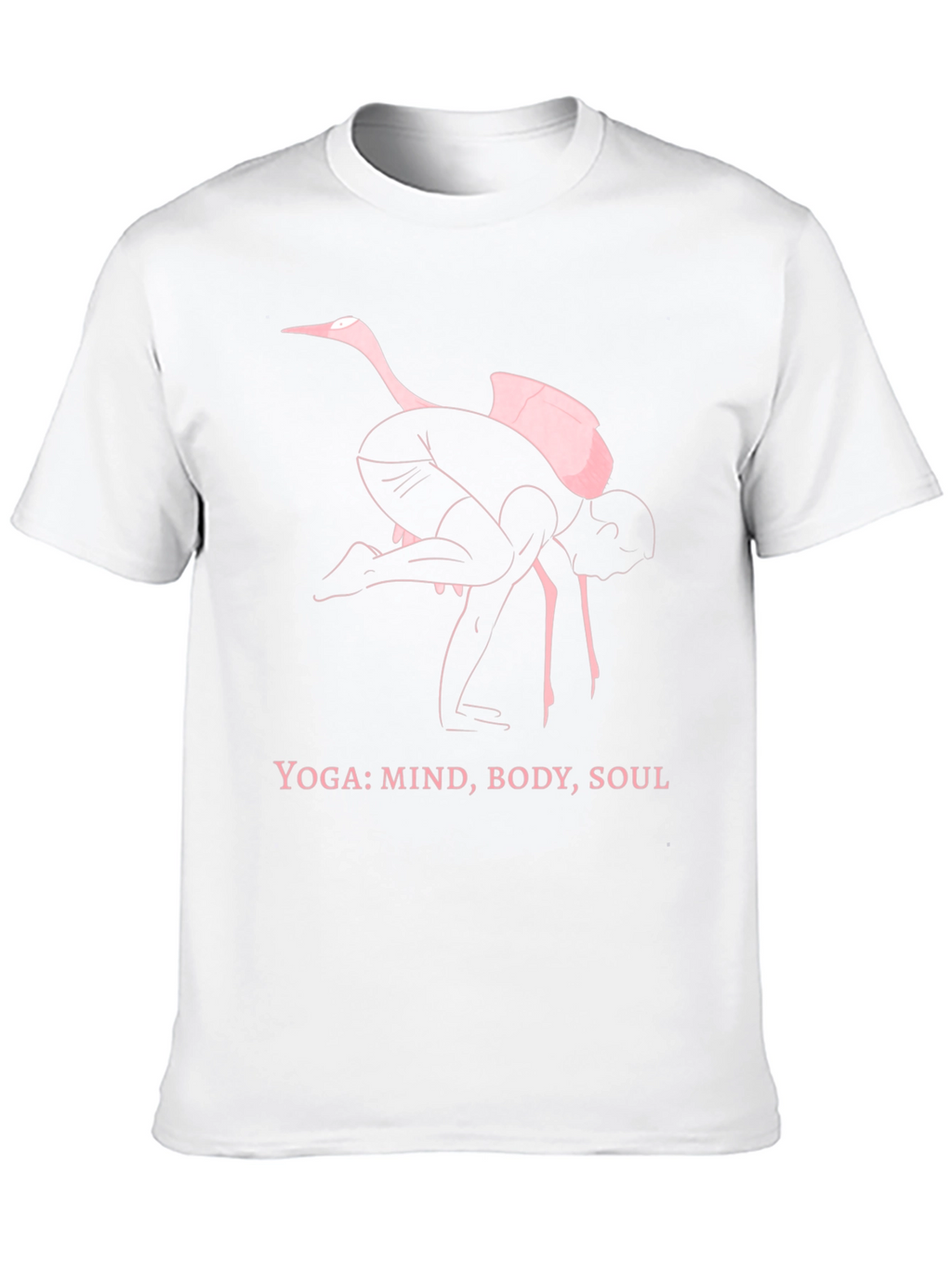 Yoga Ostrich Black T-Shirt