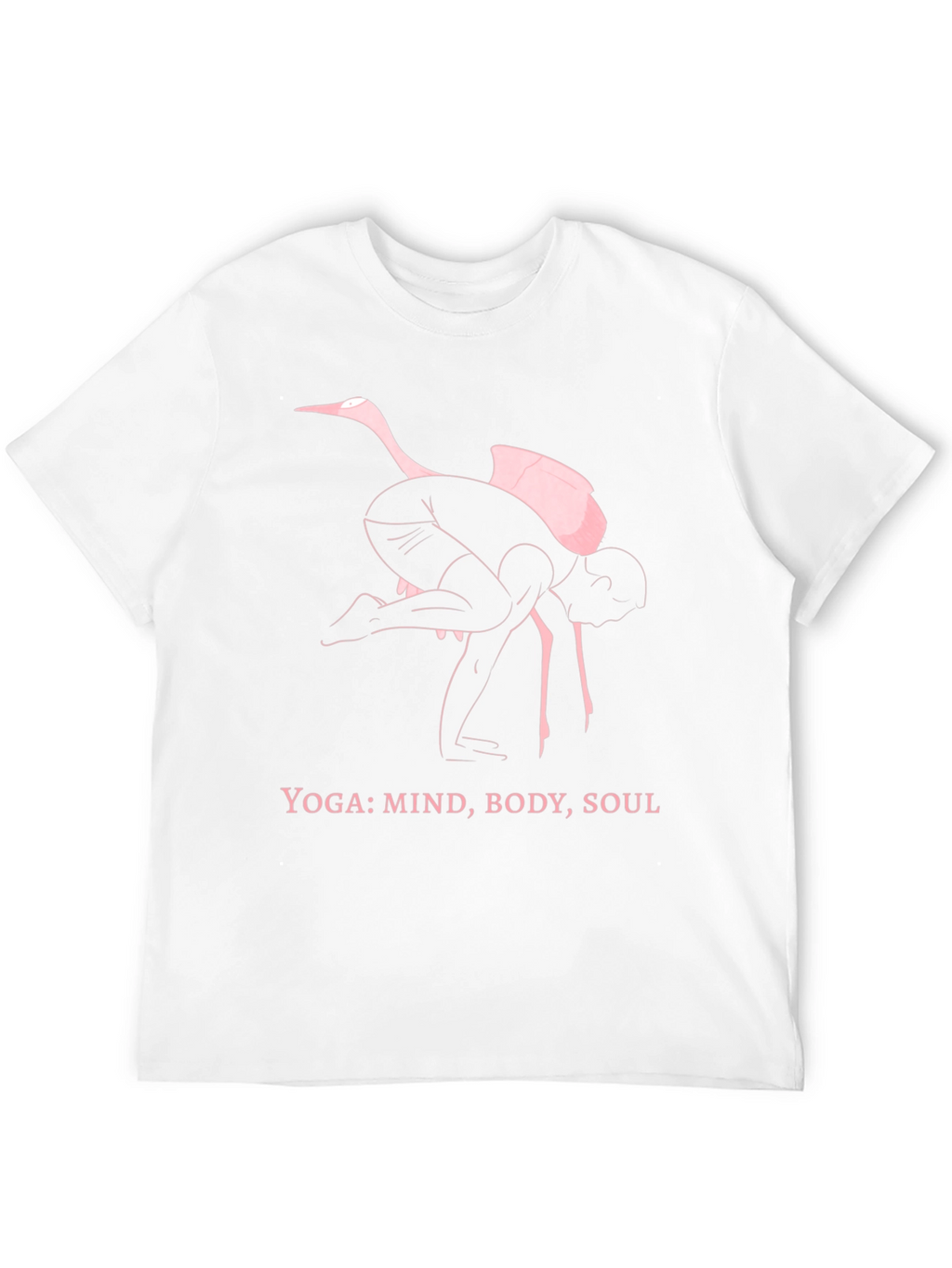 Yoga Ostrich Black T-Shirt