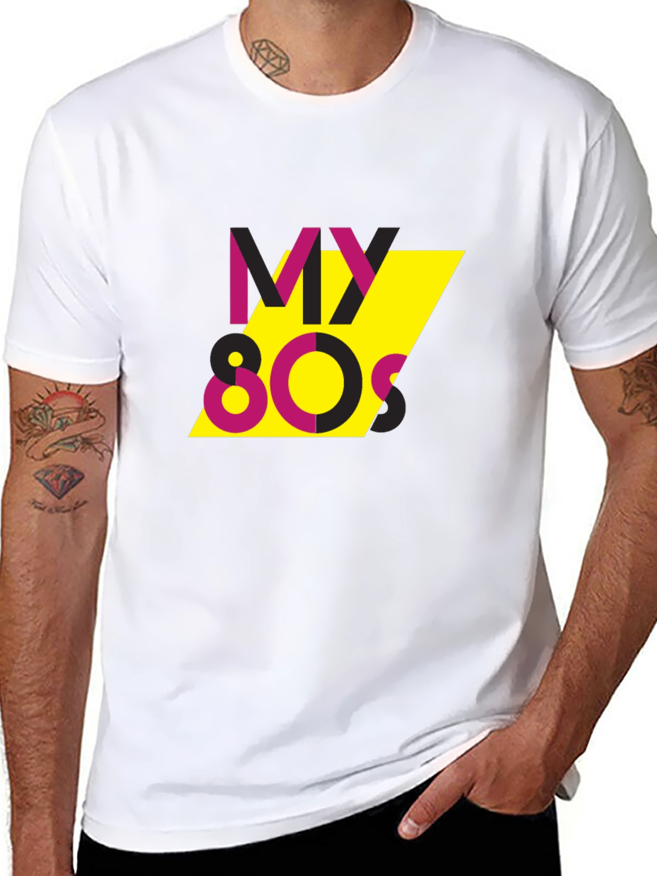 My 80s Retro Graphic Tee - Classic Style
