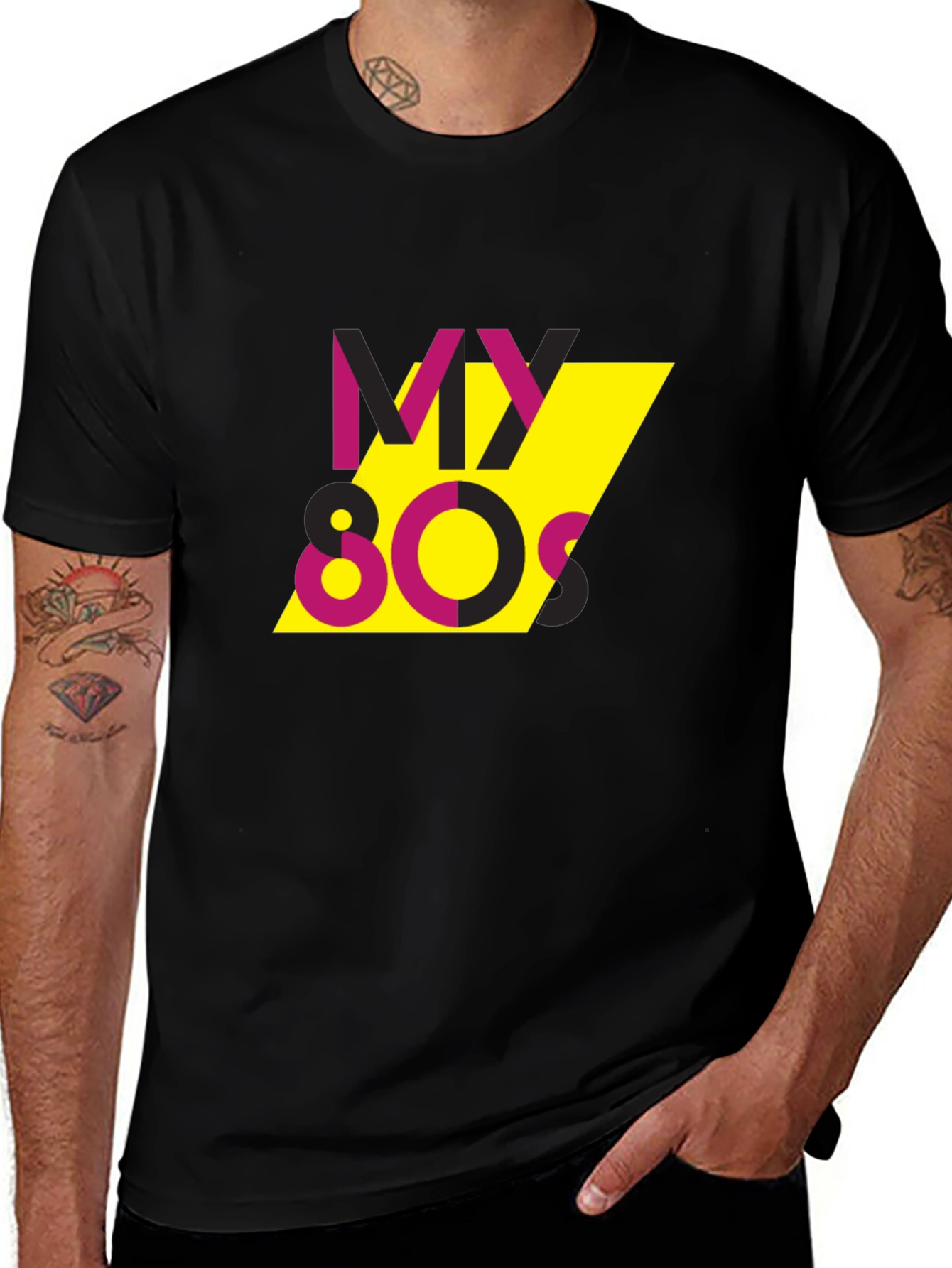 My 80s Retro Graphic Tee - Classic Style