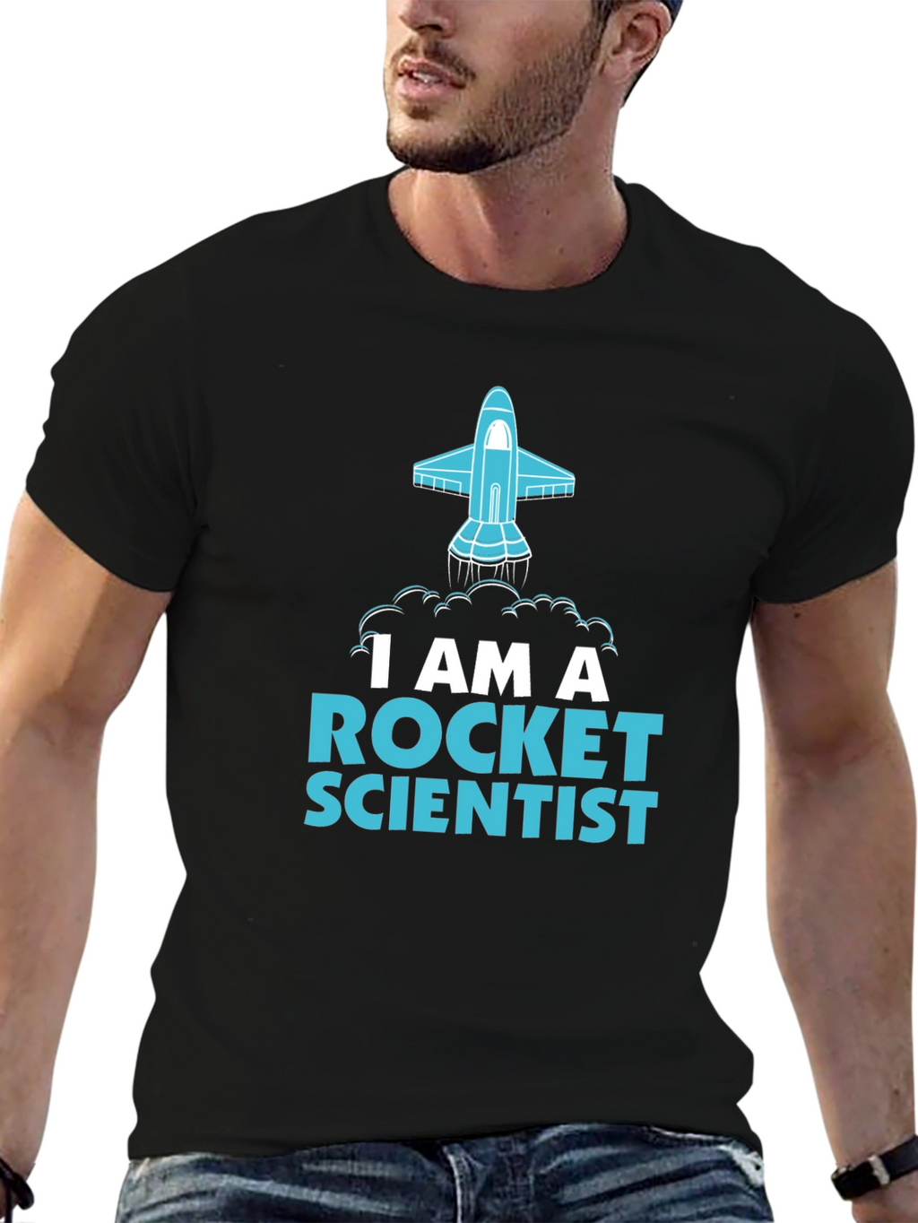 Rocket Scientist Tee - Space Exploration T-Shirt