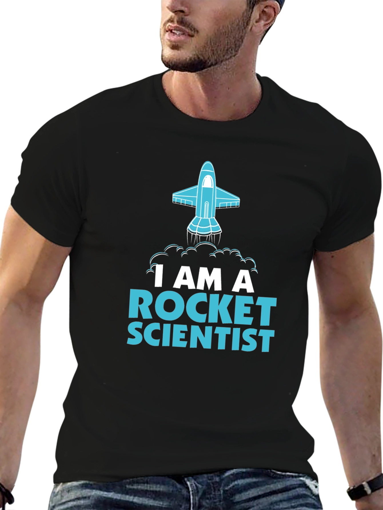 Rocket Scientist Tee - Space Exploration T-Shirt