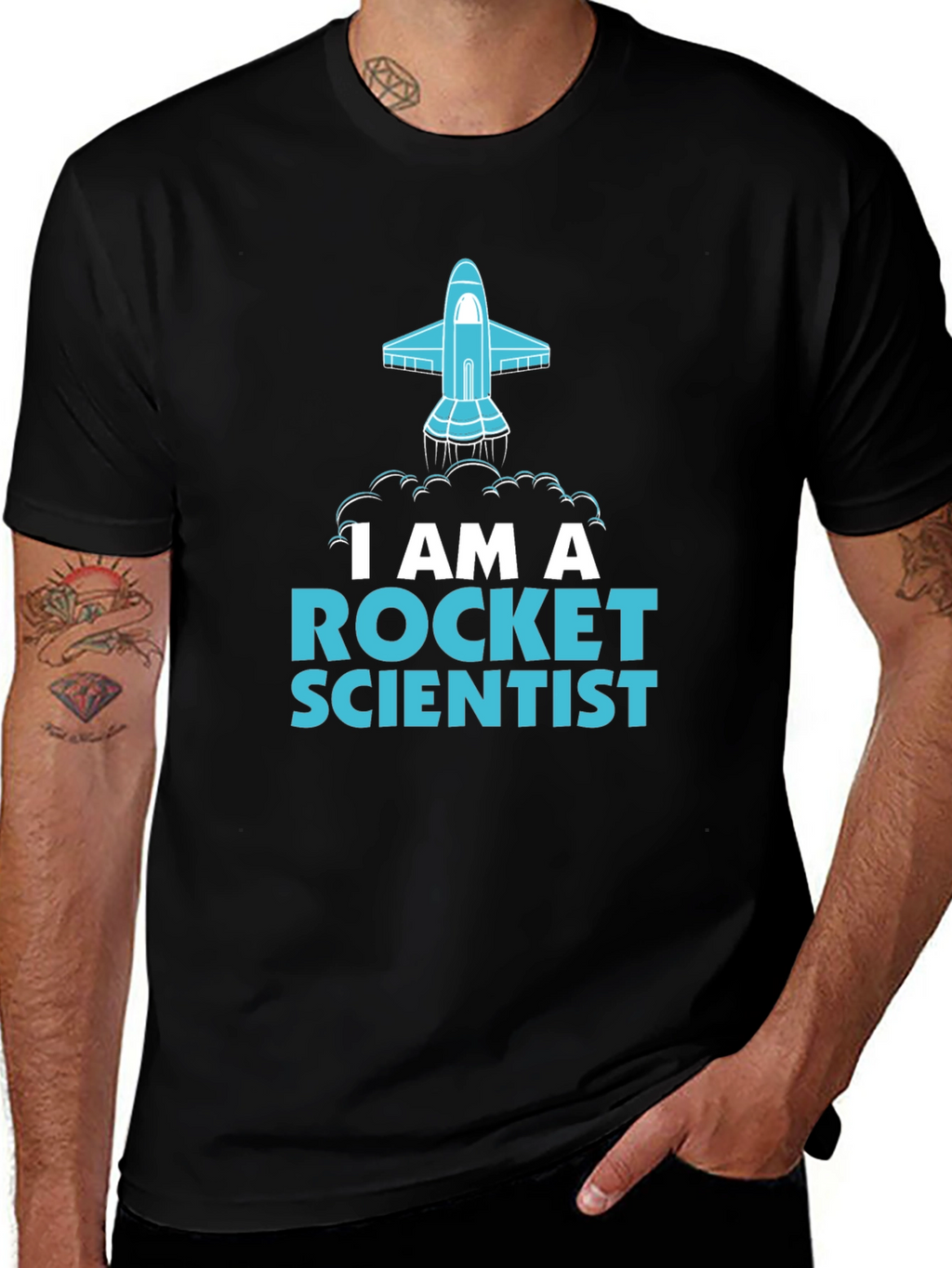Rocket Scientist Tee - Space Exploration T-Shirt