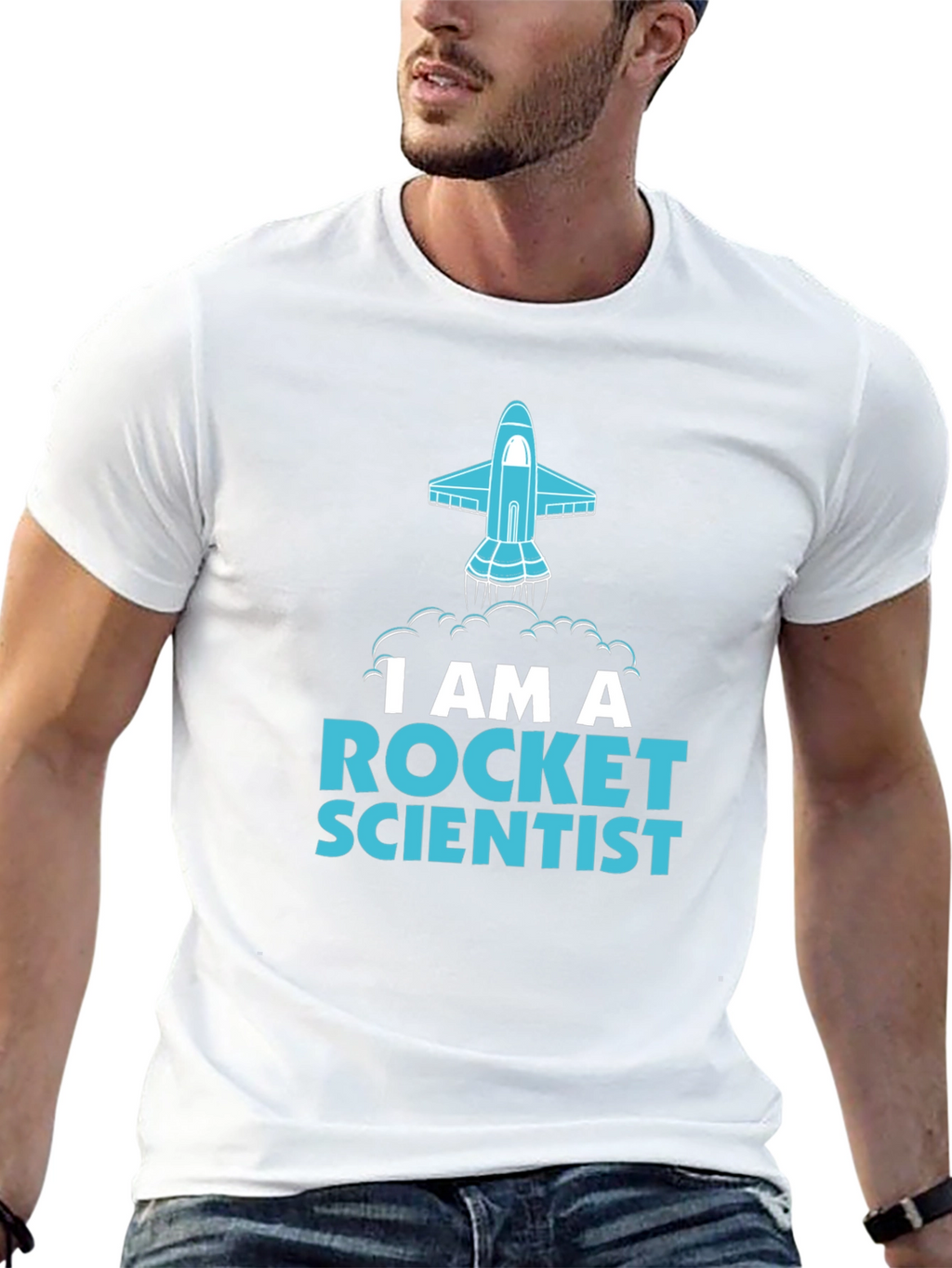 Rocket Scientist Tee - Space Exploration T-Shirt