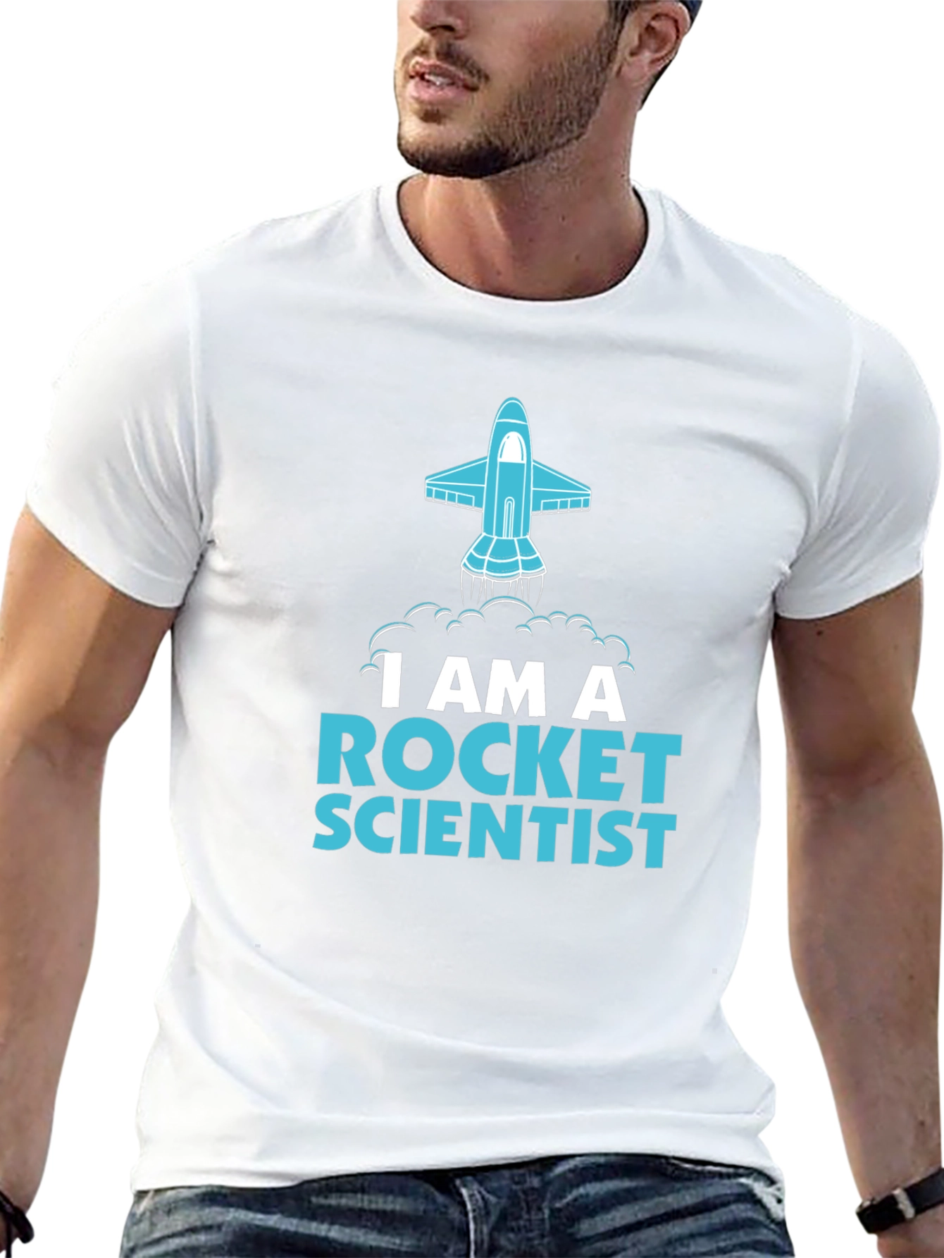 Rocket Scientist Tee - Space Exploration T-Shirt