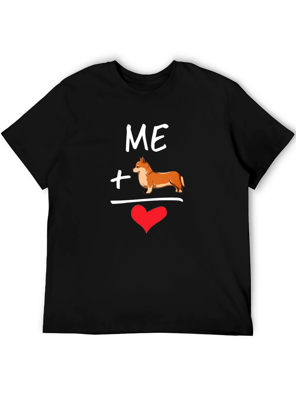 Me Plus Corgi Equals Love T-Shirt