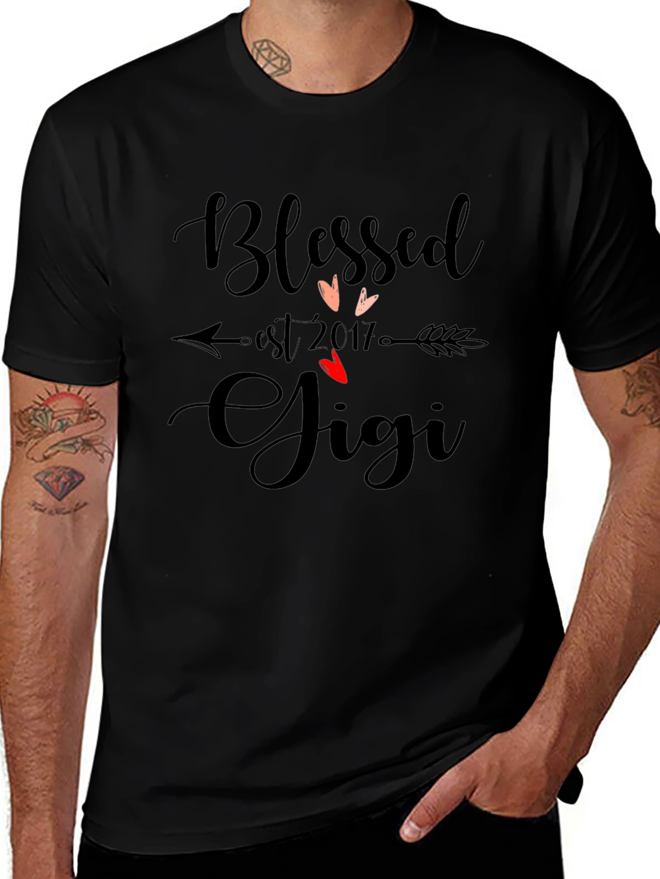 Blessed Gigi Est 2017 T-Shirt