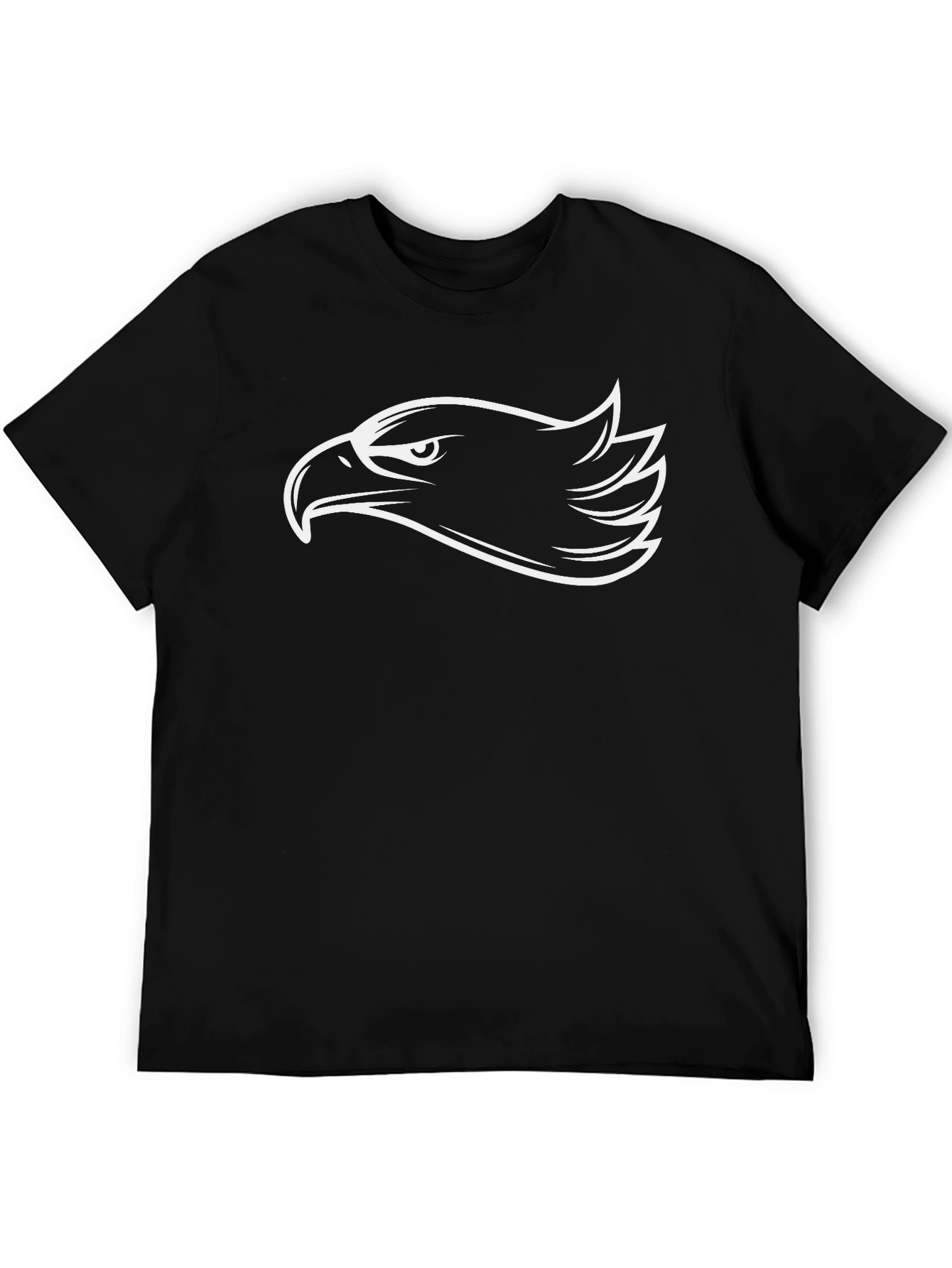 Eagle Head Graphic T-Shirt - Cool Bird Tee