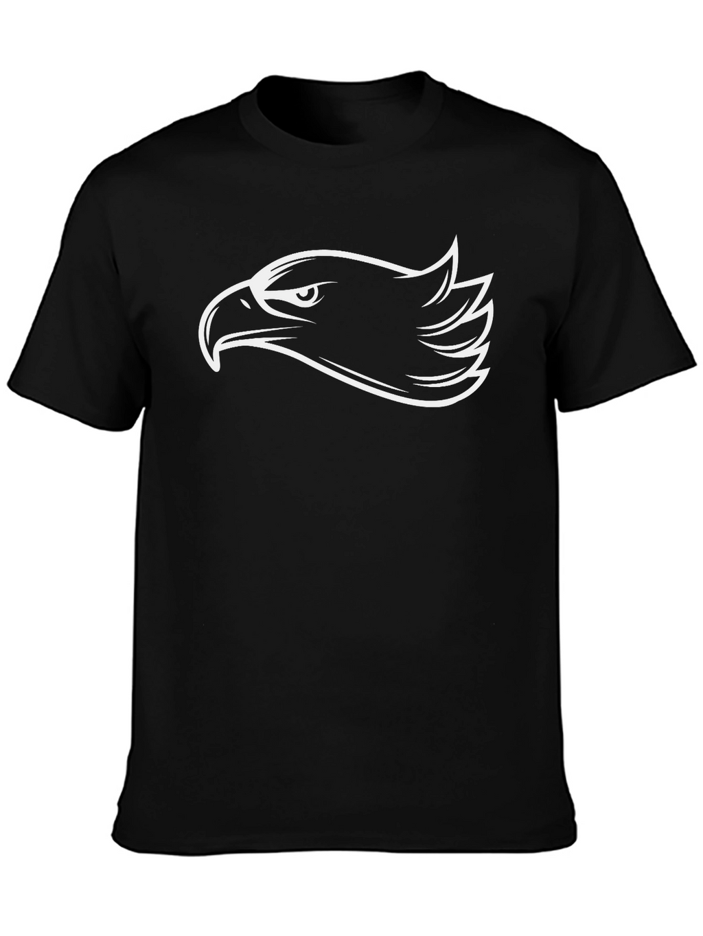 Eagle Head Graphic T-Shirt - Cool Bird Tee