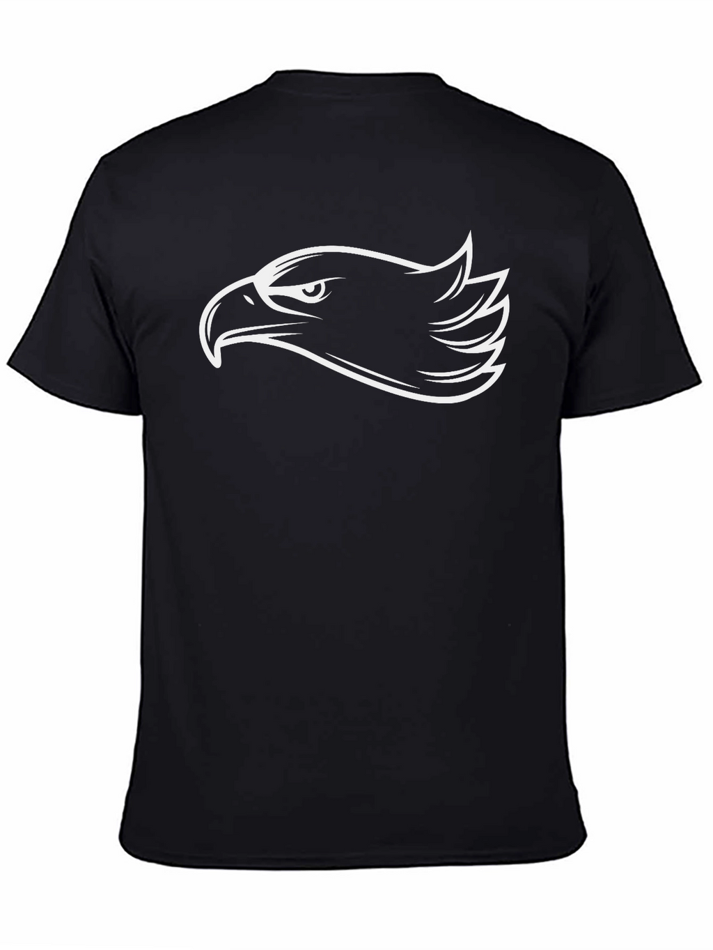 Eagle Head Graphic T-Shirt - Cool Bird Tee