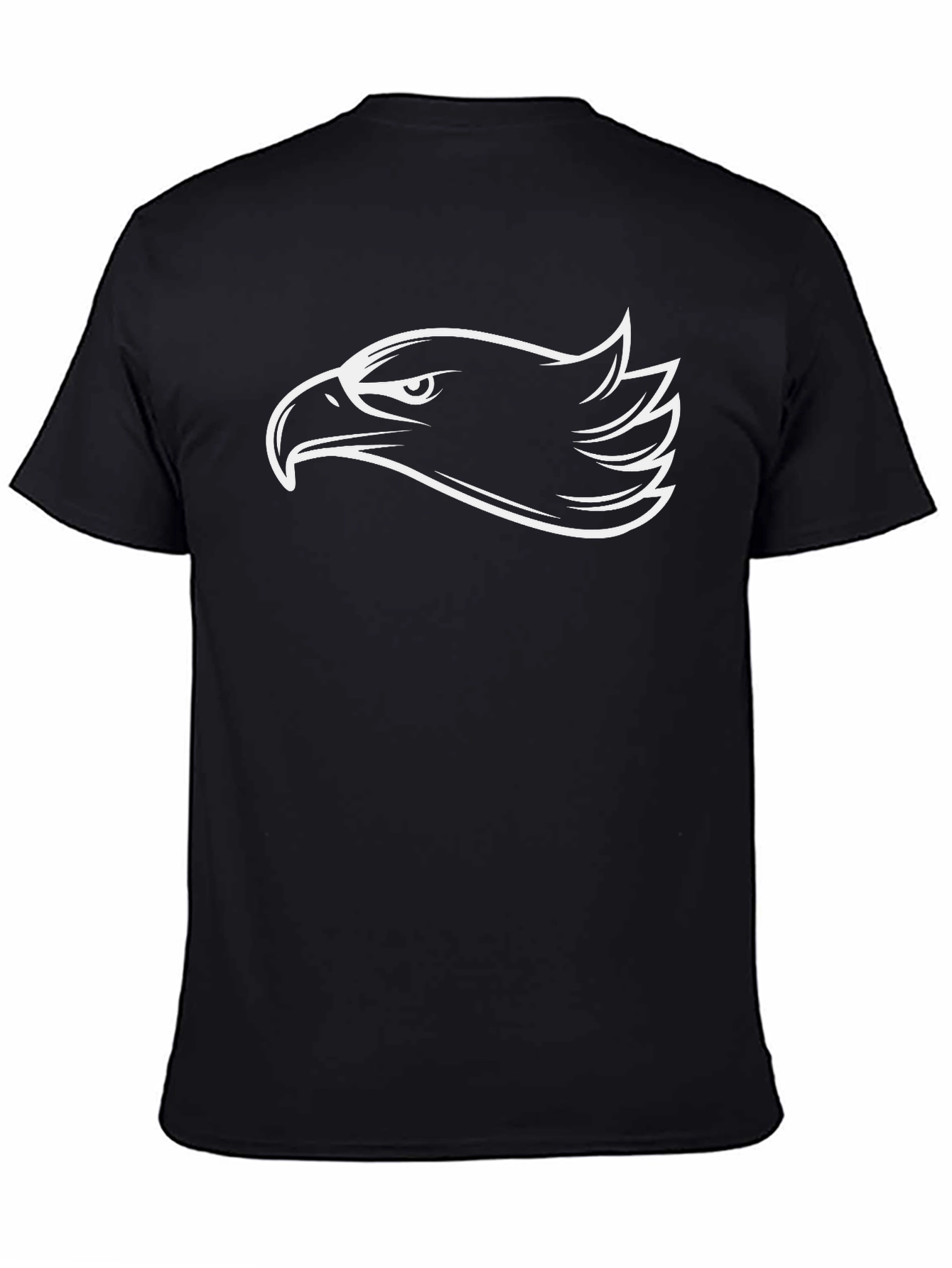 Eagle Head Graphic T-Shirt - Cool Bird Tee