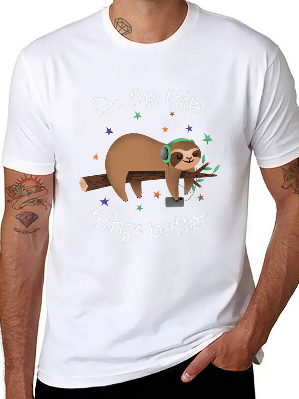 Chill Sloth T-Shirt: Do The Little Things Better