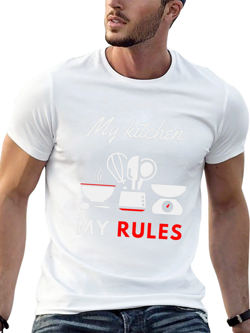 My Kitchen My Rules Graphic Tee