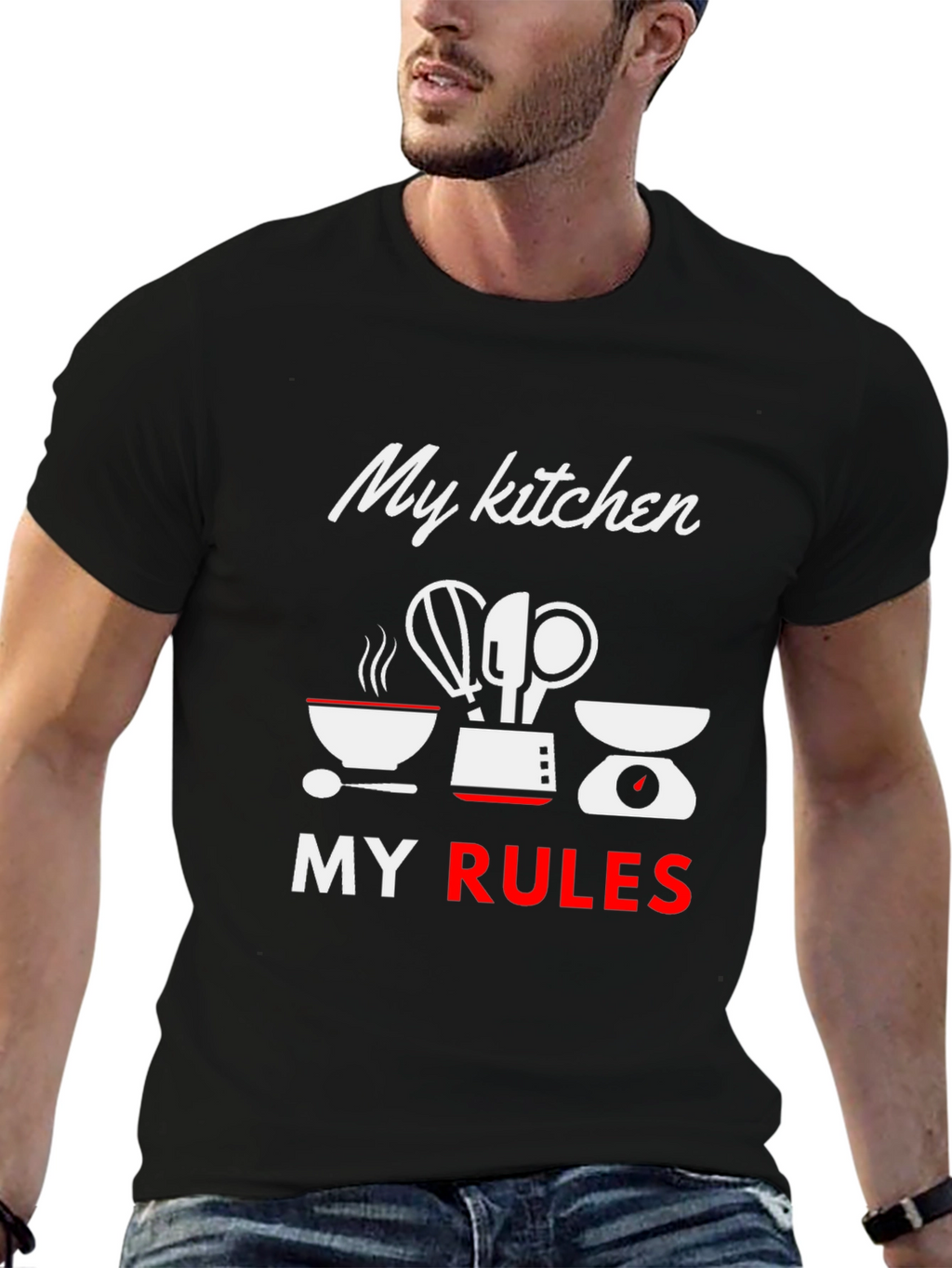 My Kitchen My Rules Graphic Tee