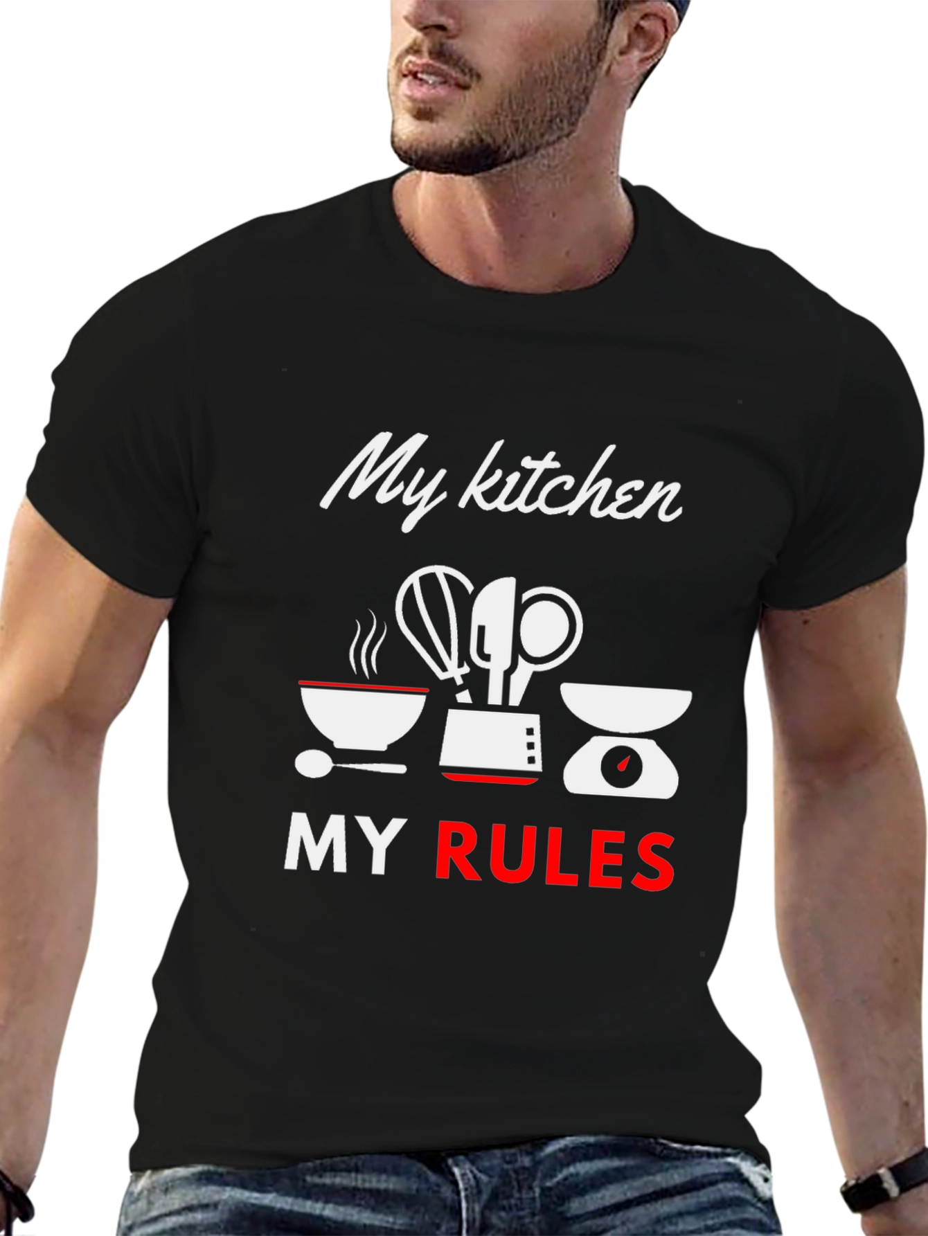 My Kitchen My Rules Graphic Tee