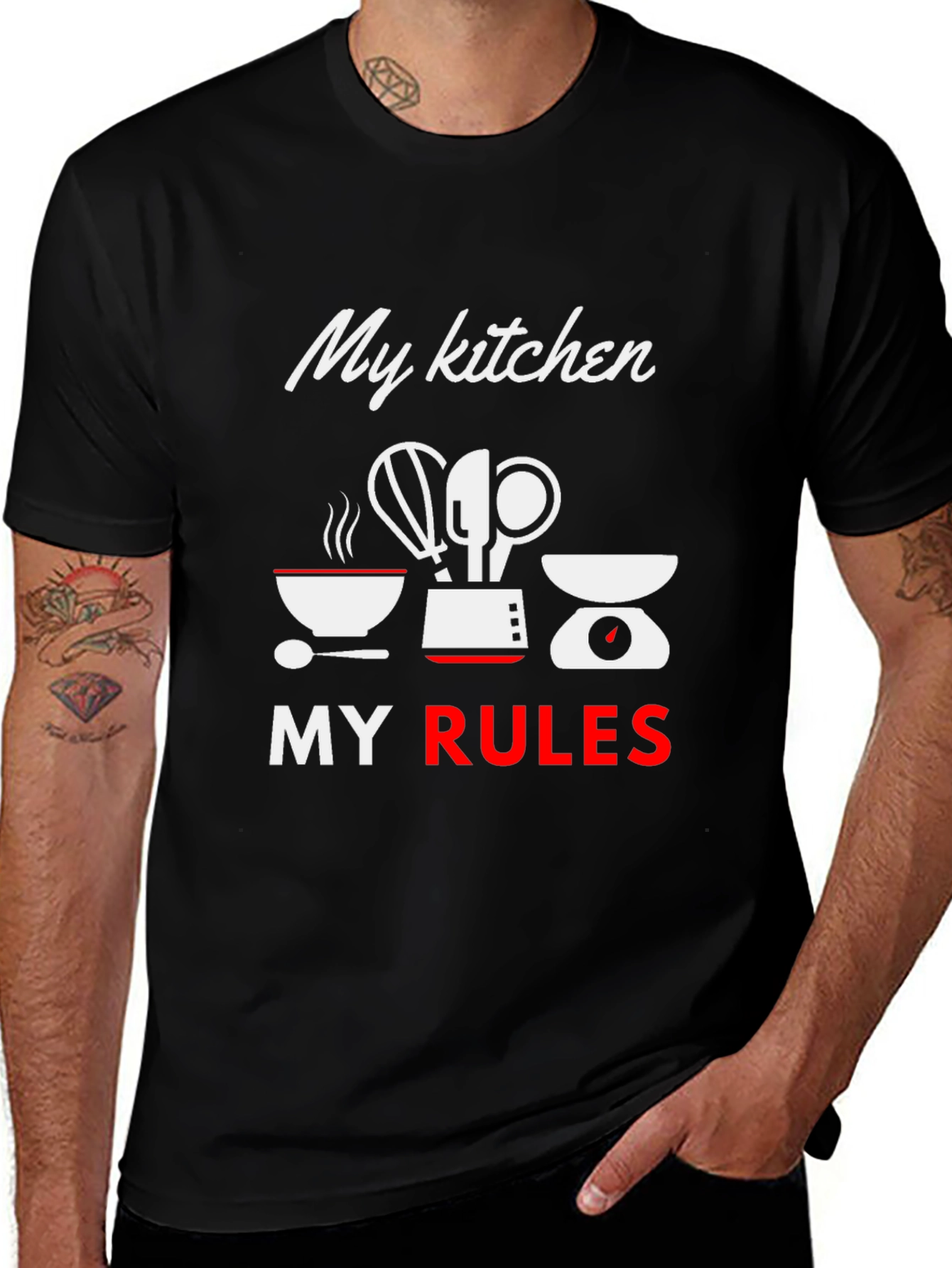 My Kitchen My Rules Graphic Tee