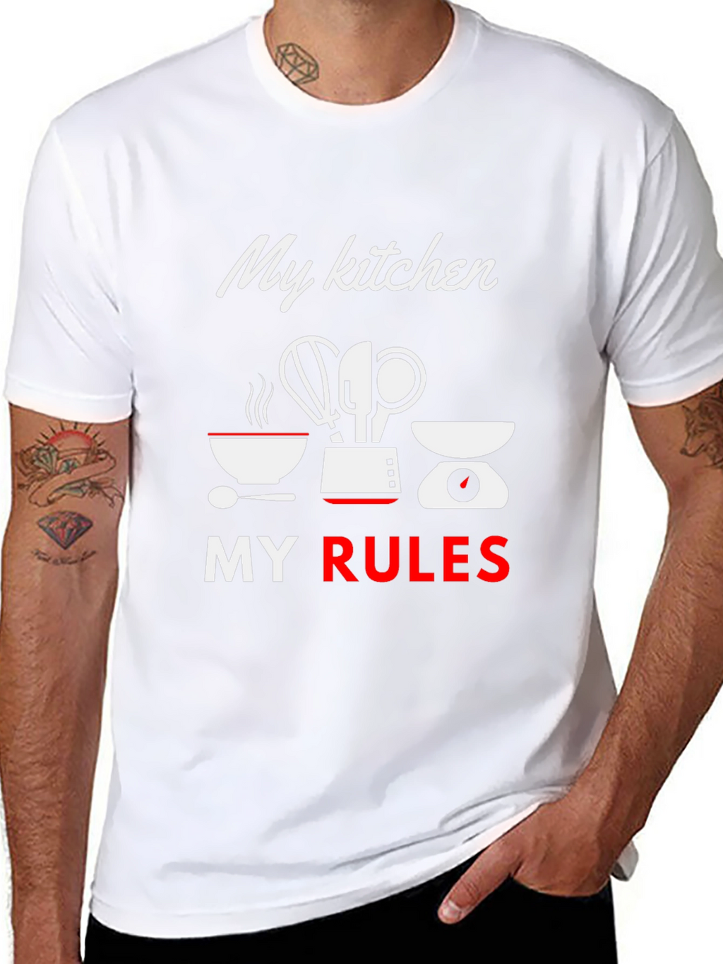 My Kitchen My Rules Graphic Tee