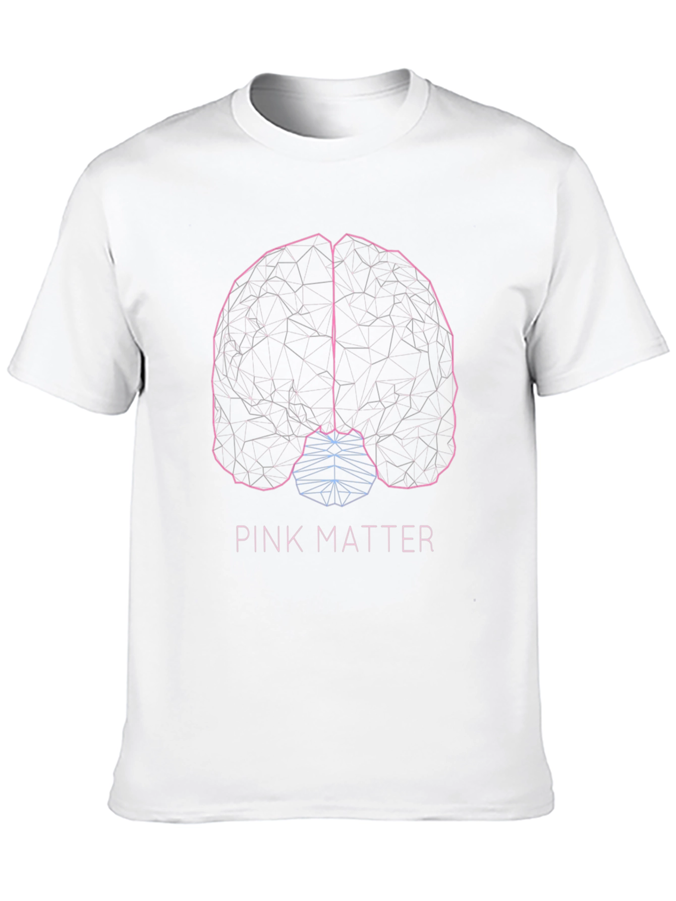 Pink Matter Brain T-Shirt - Stylish & Unique Design