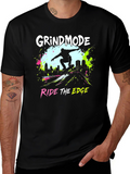 Grind Mode Skateboard T-Shirt - Ride The Edge