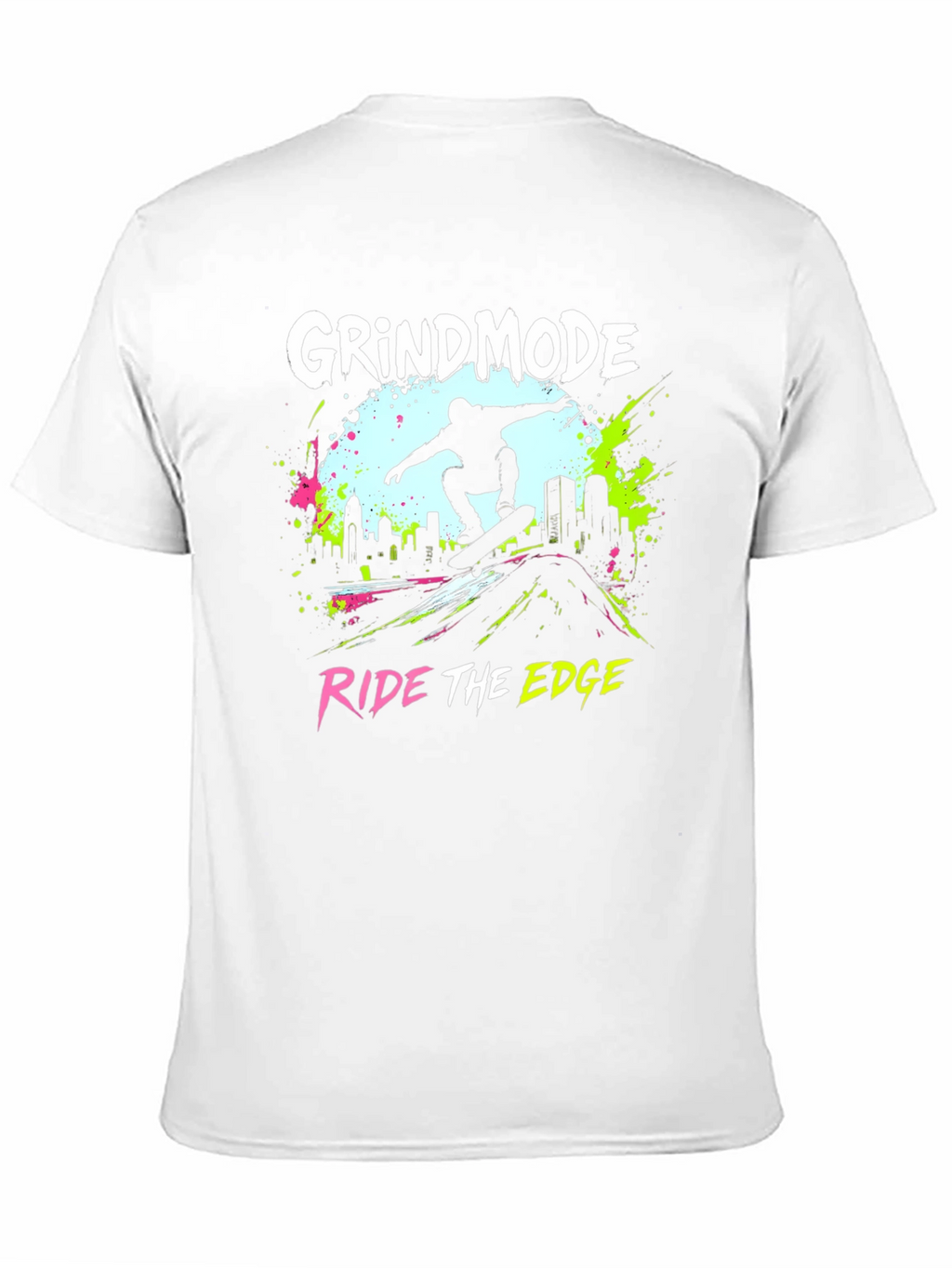 Grind Mode Skateboard T-Shirt - Ride The Edge