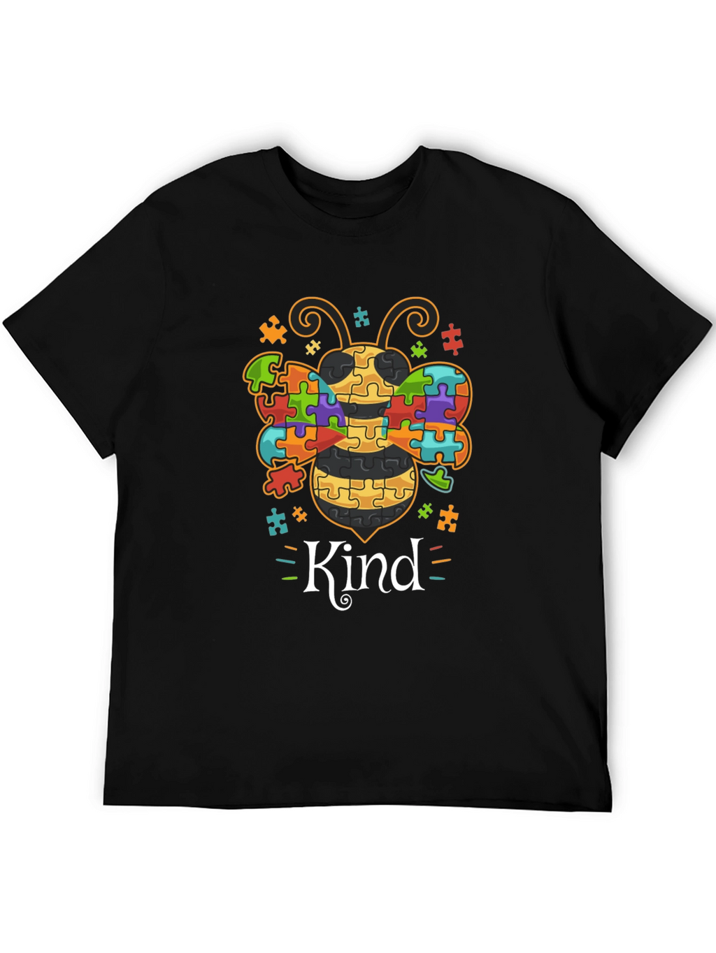 Autism Awareness Bee Kind T-Shirt