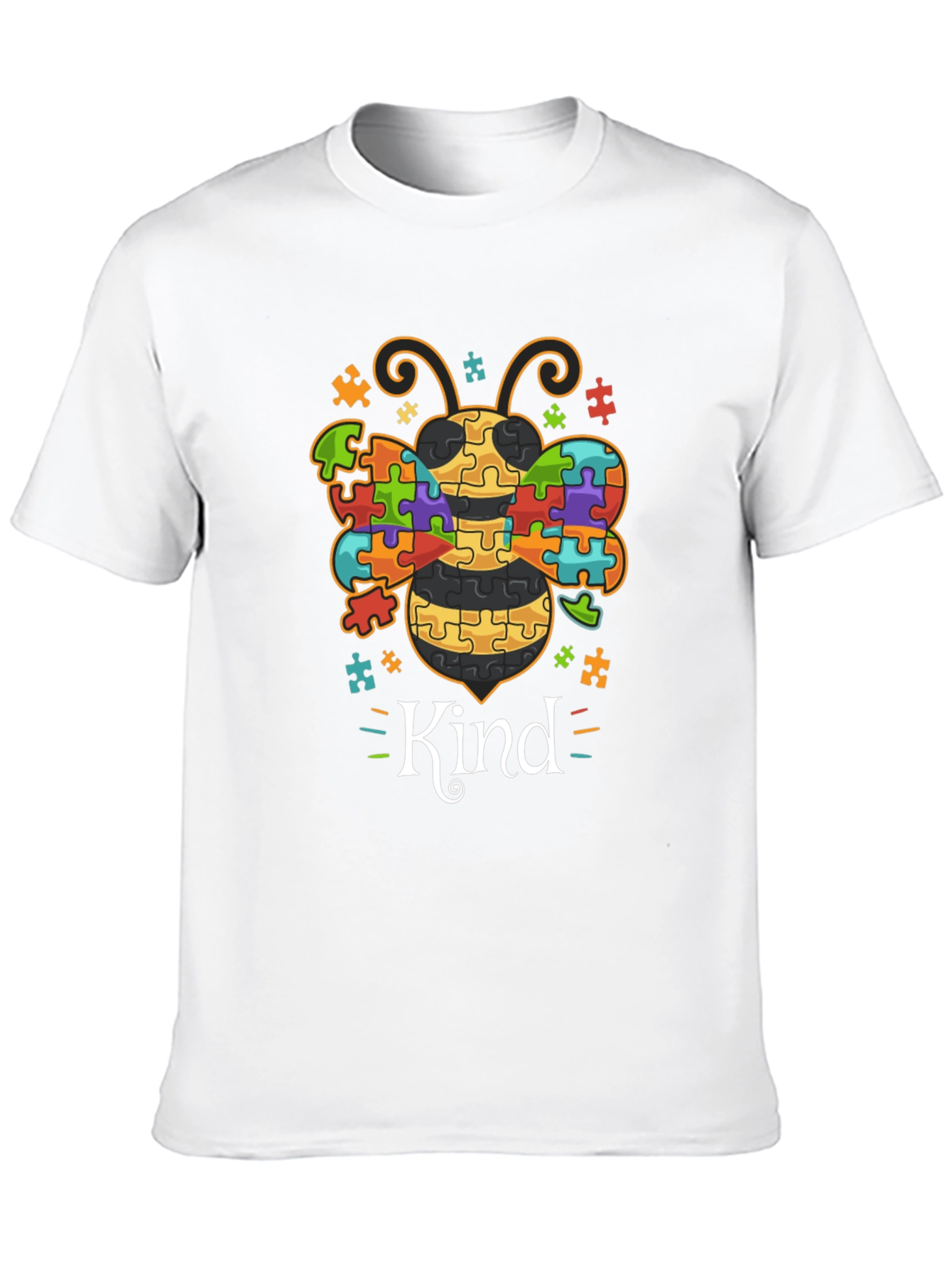 Autism Awareness Bee Kind T-Shirt