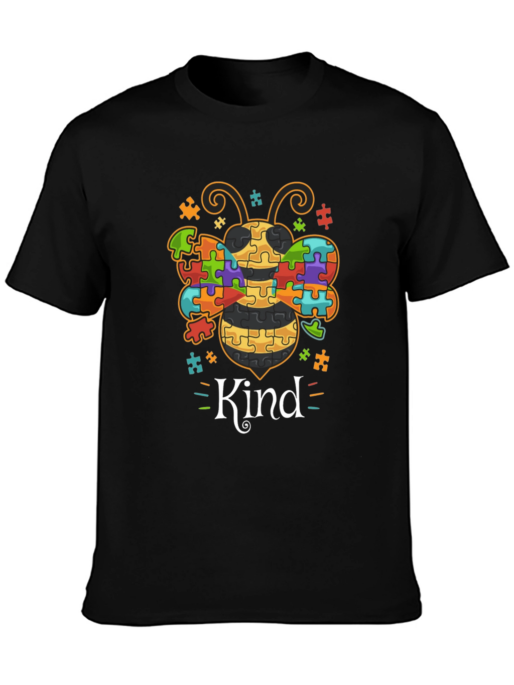 Autism Awareness Bee Kind T-Shirt