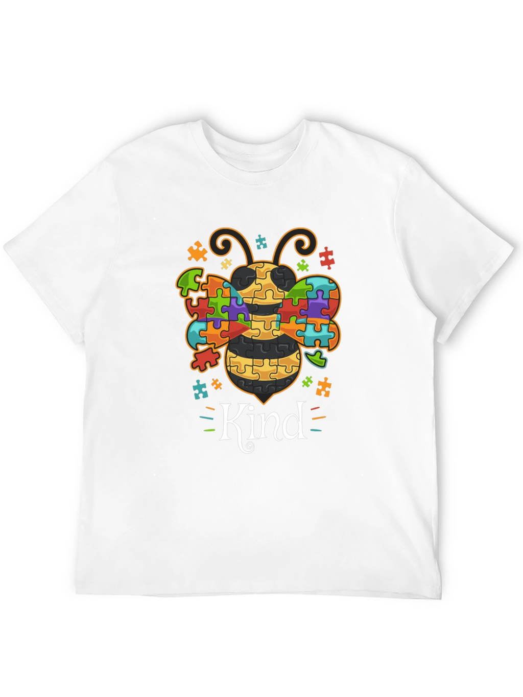 Autism Awareness Bee Kind T-Shirt