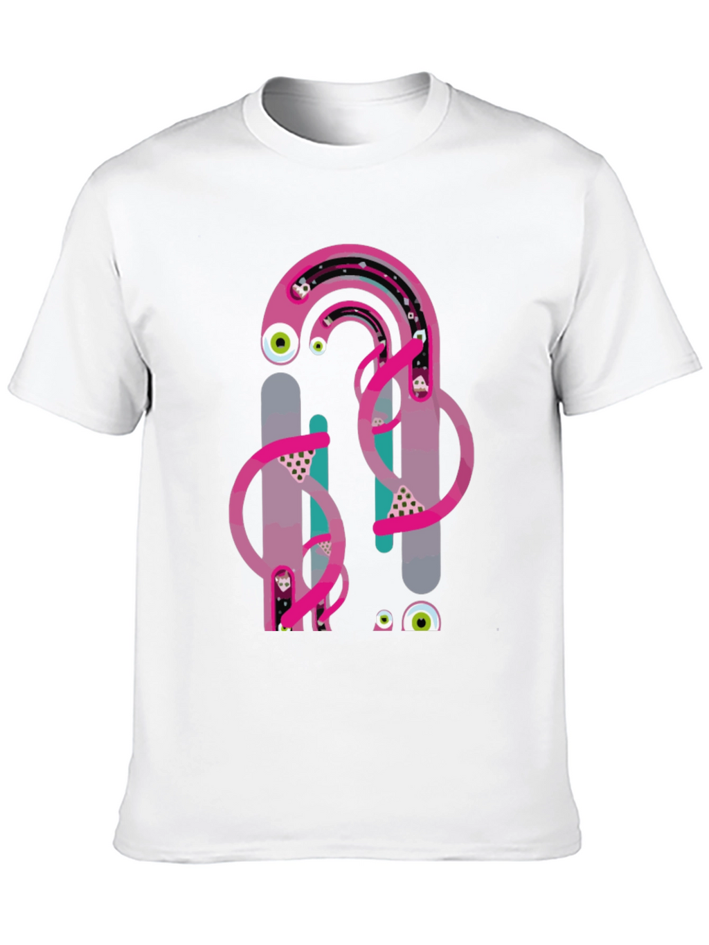 Eye-Catching Graphic Print Tee