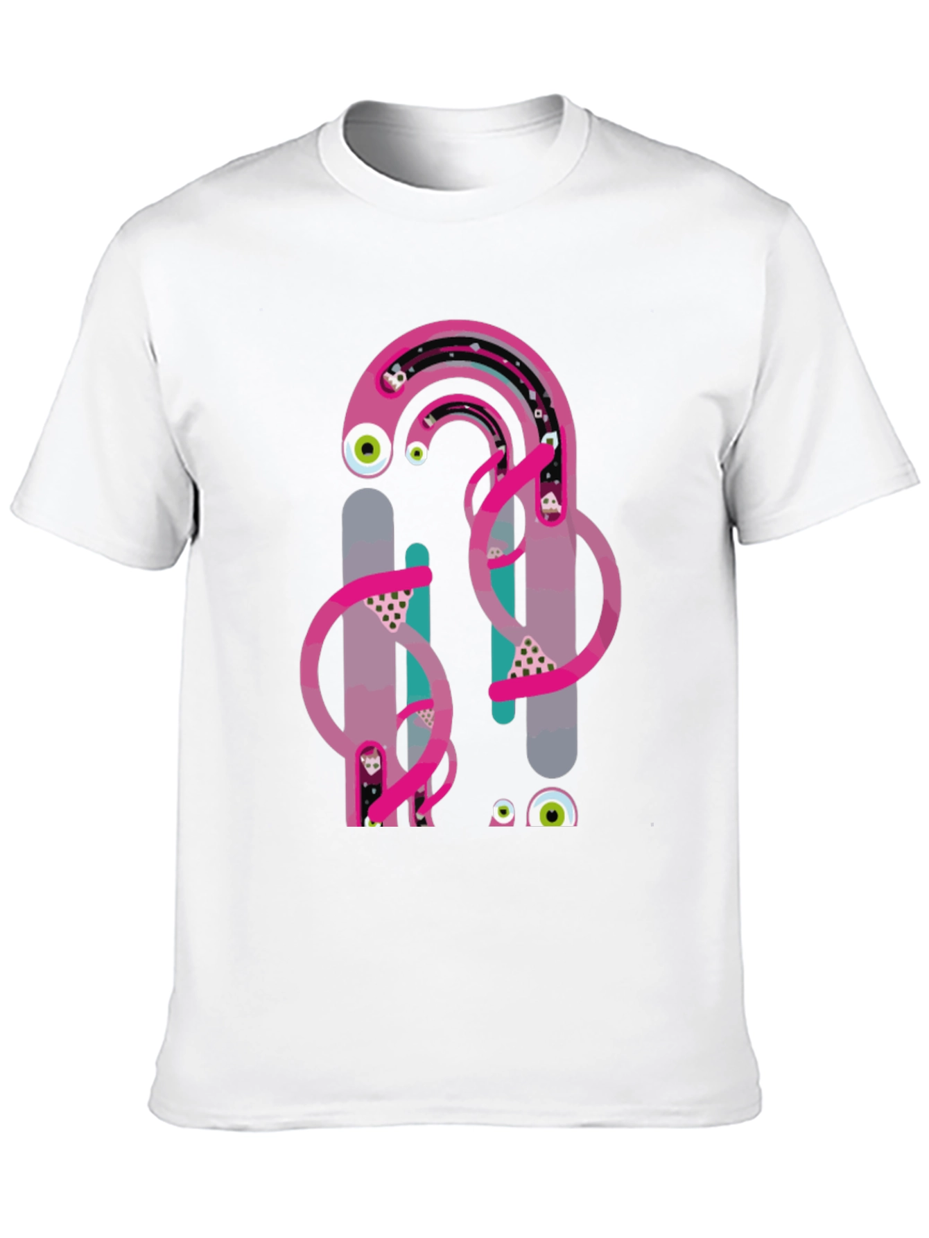 Eye-Catching Graphic Print Tee