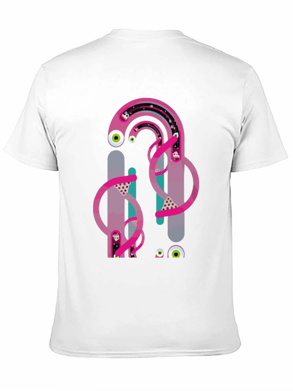 Eye-Catching Graphic Print Tee