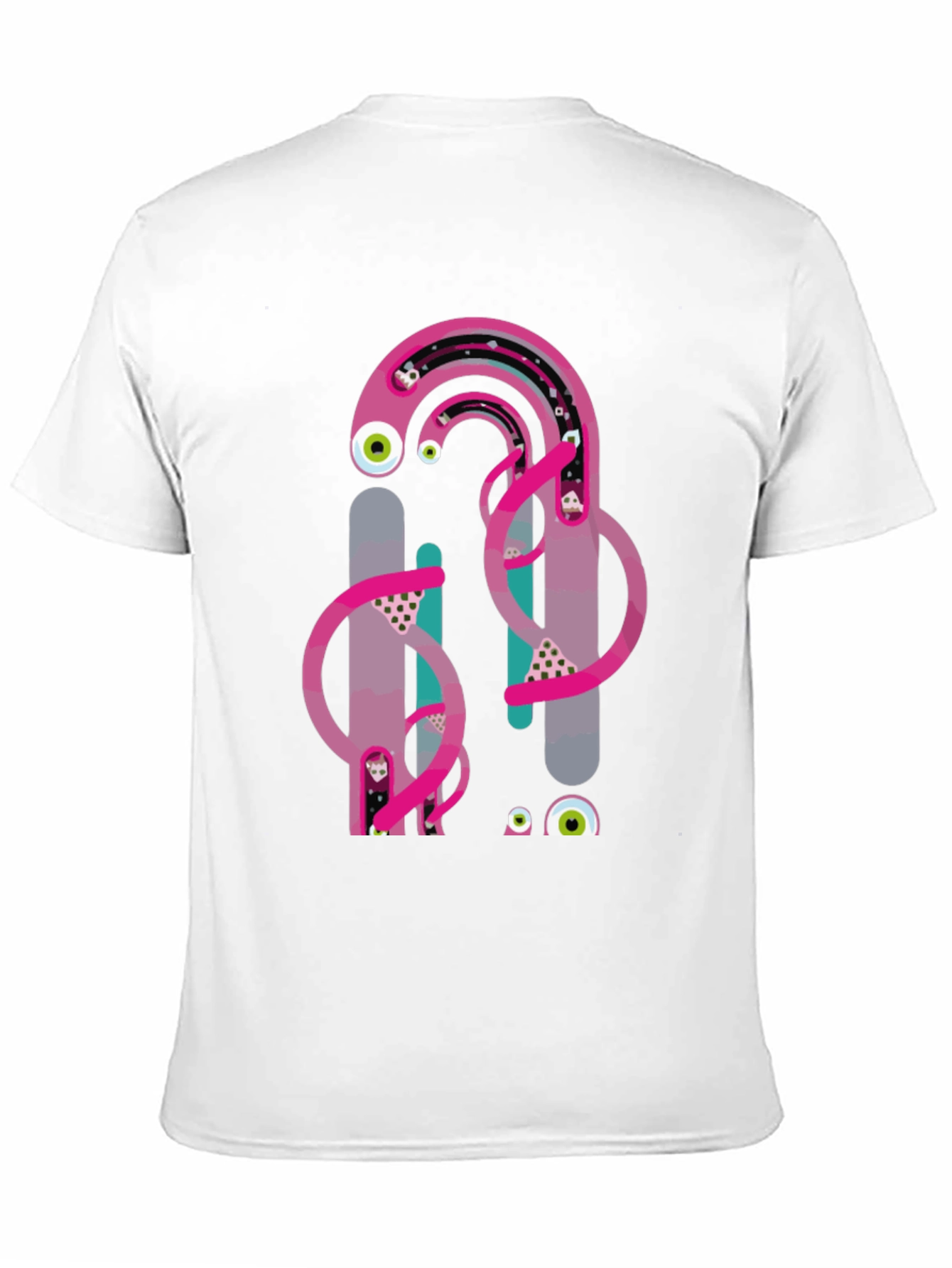 Eye-Catching Graphic Print Tee