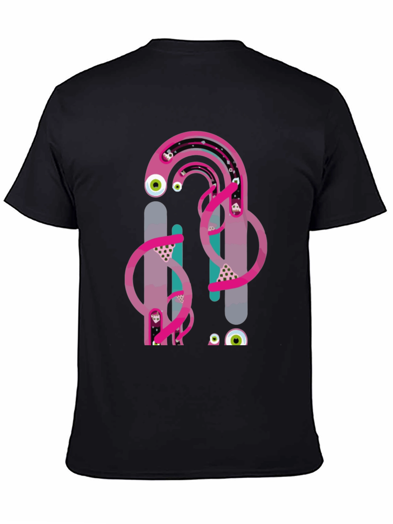 Eye-Catching Graphic Print Tee