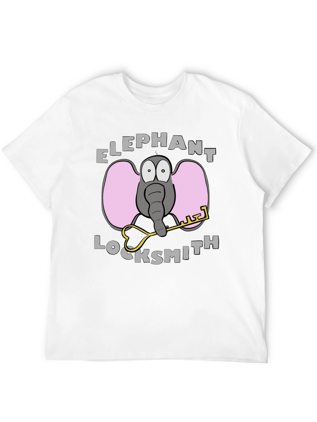 Elephant Locksmith Graphic T-Shirt