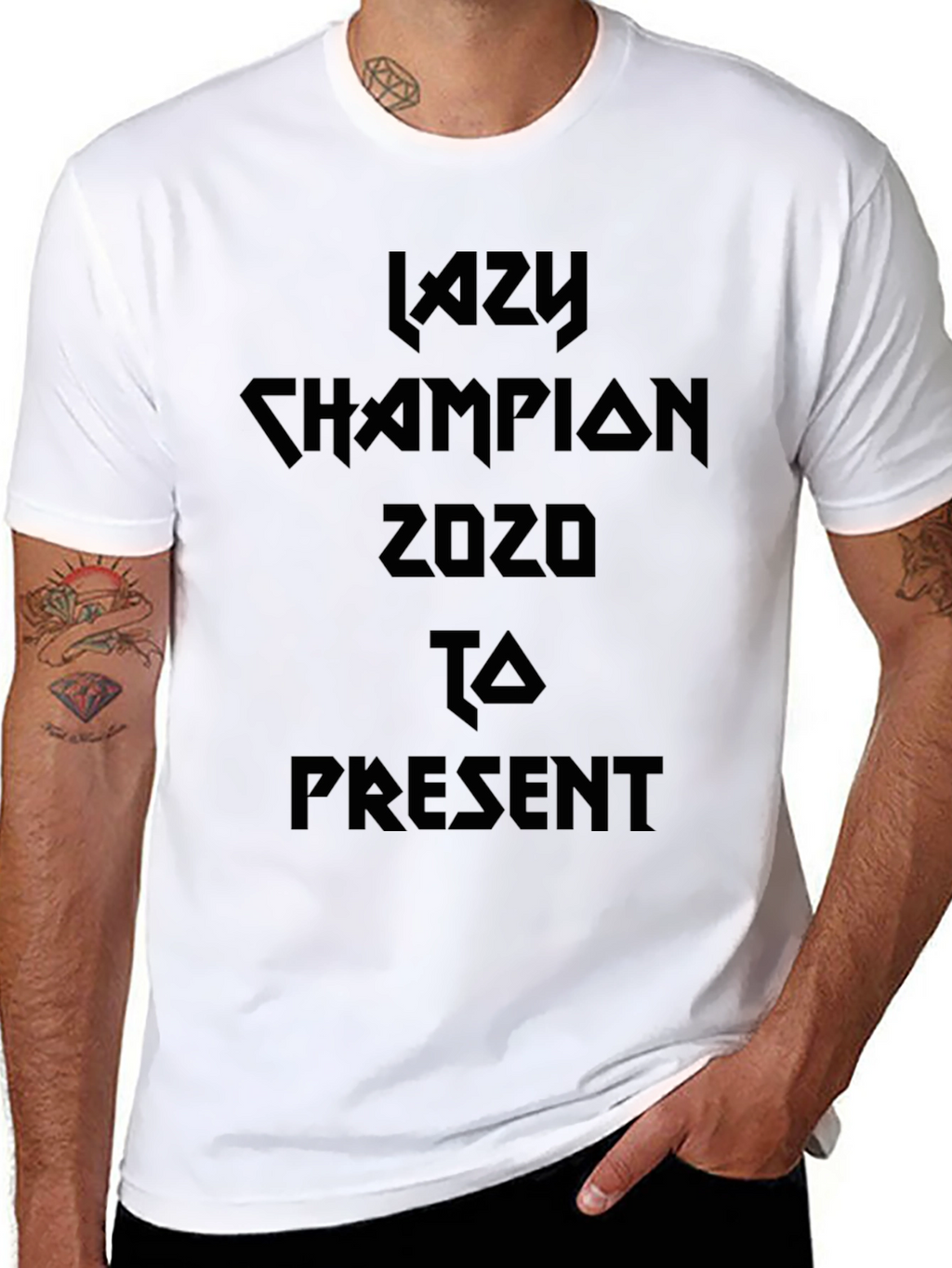 Lazy Champion 2020 to Present T-Shirt