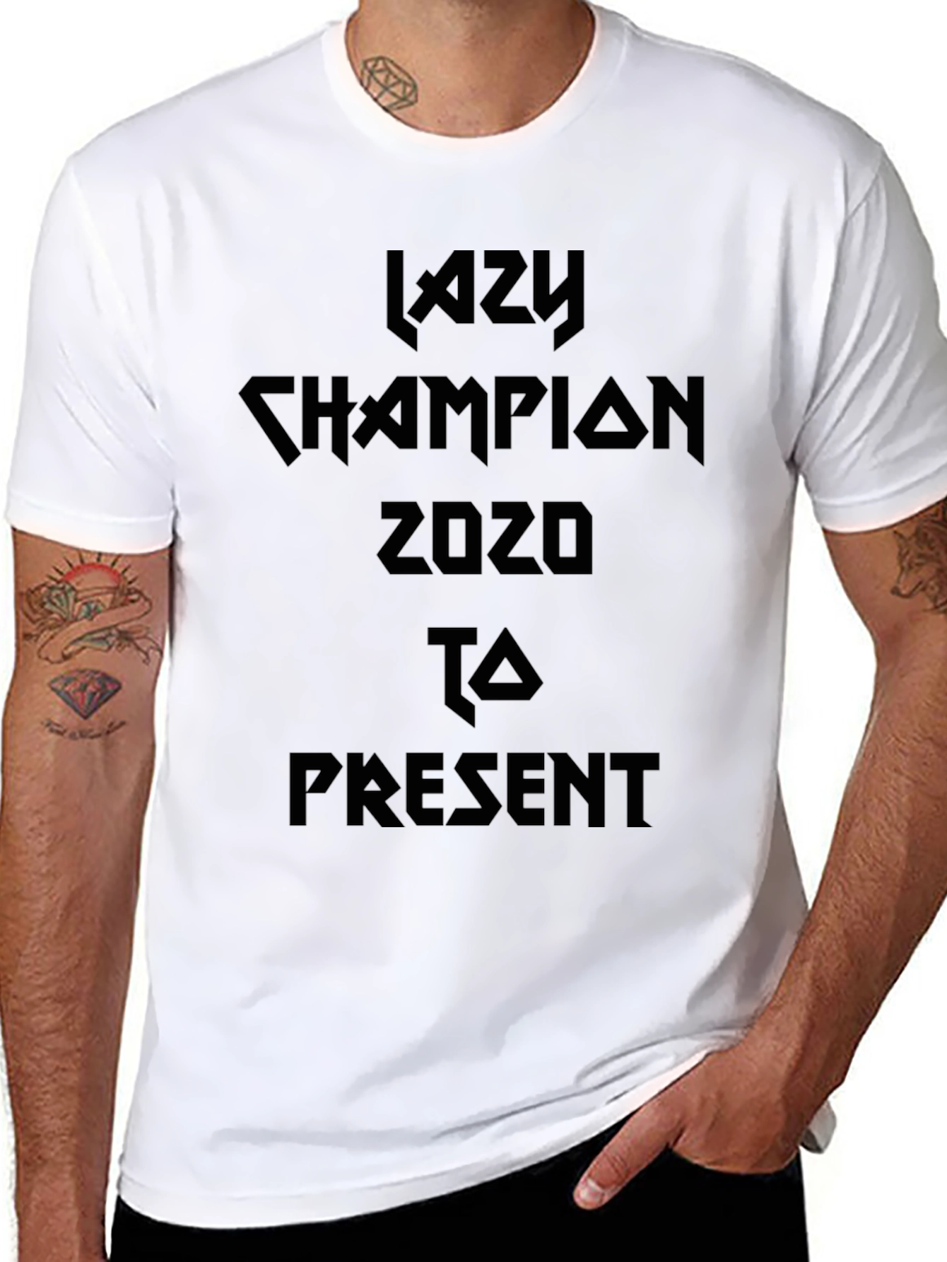Lazy Champion 2020 to Present T-Shirt