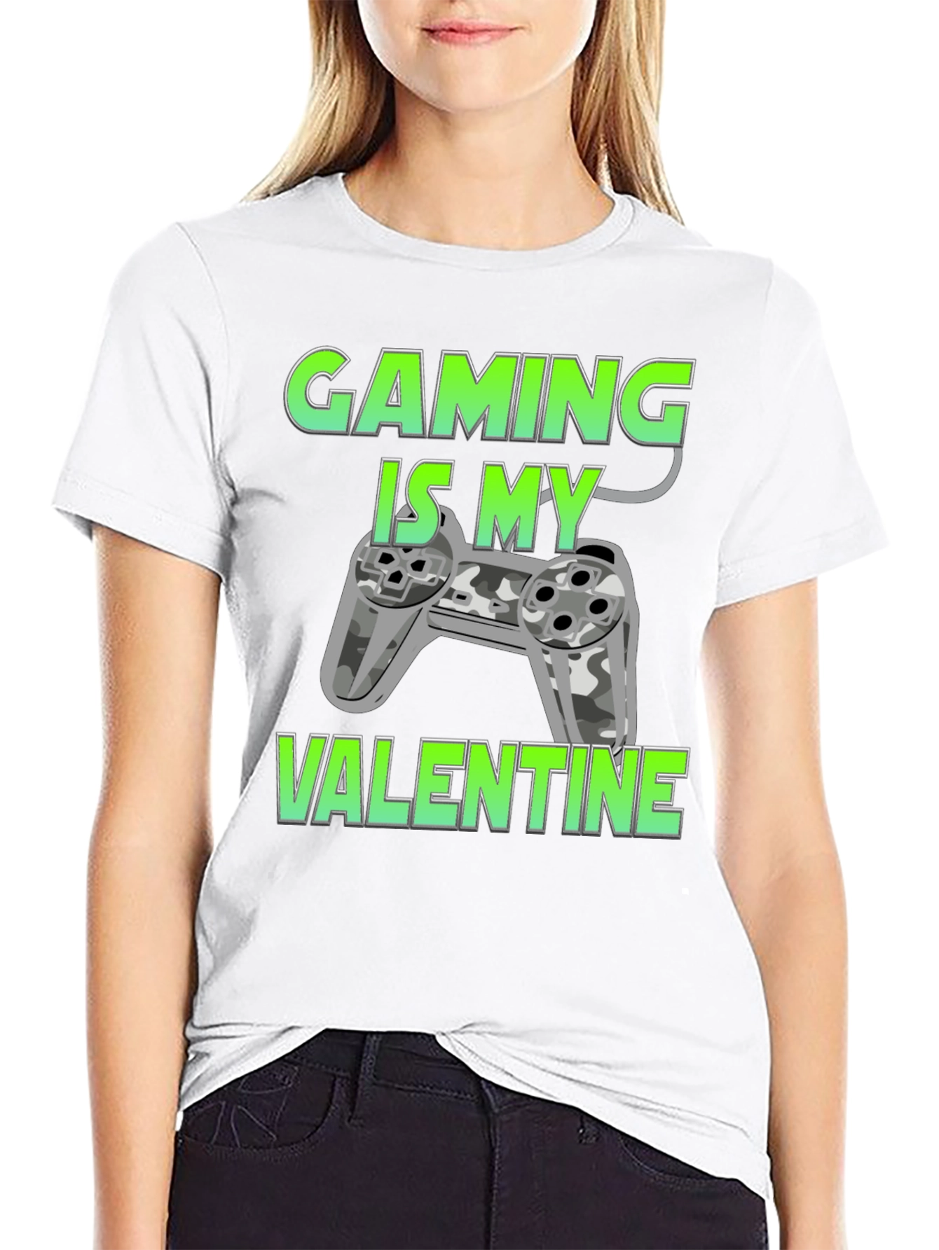 Gaming is My Valentine Graphic T-Shirt