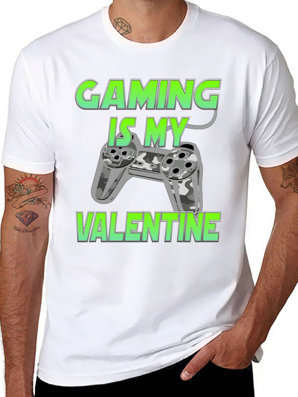 Gaming is My Valentine Graphic T-Shirt