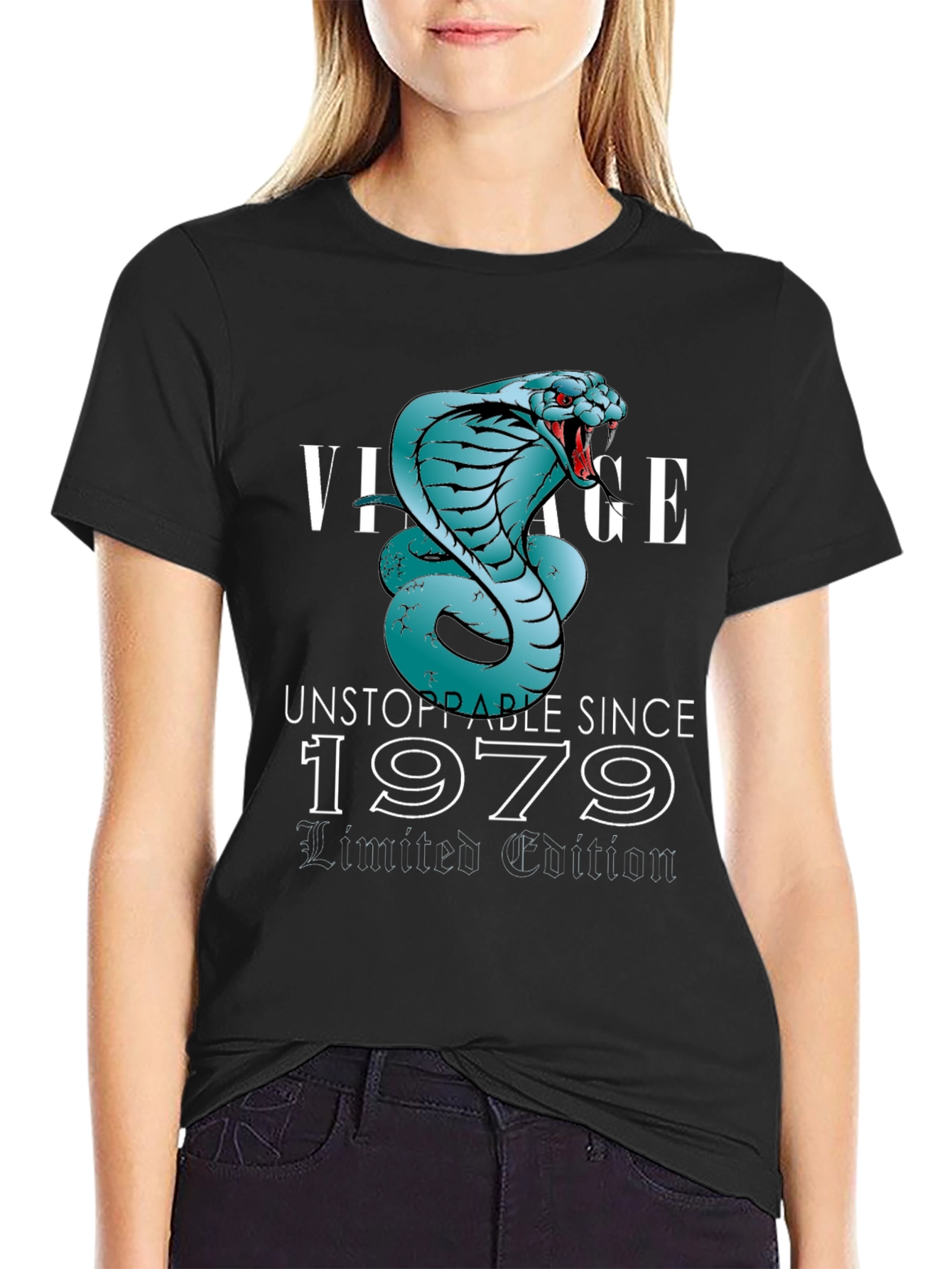 Vintage Cobra T-Shirt - Unstoppable Since 1979