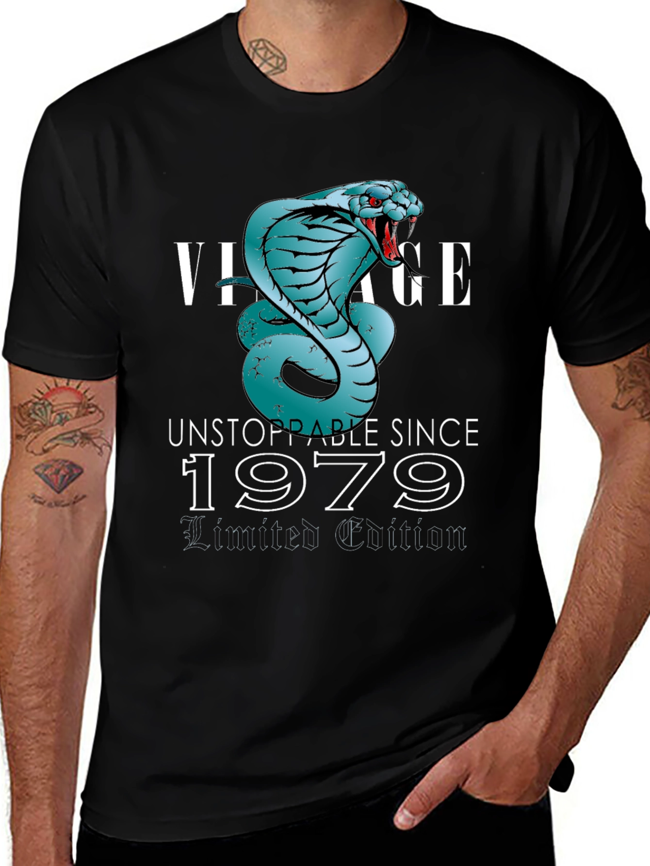 Vintage Cobra T-Shirt - Unstoppable Since 1979
