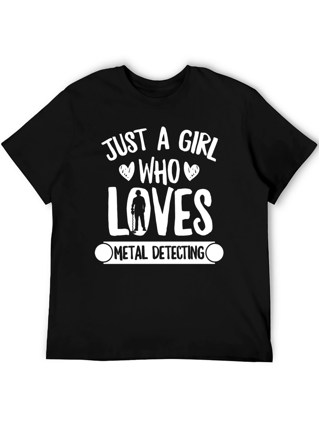 Metal Detecting Girl T-Shirt