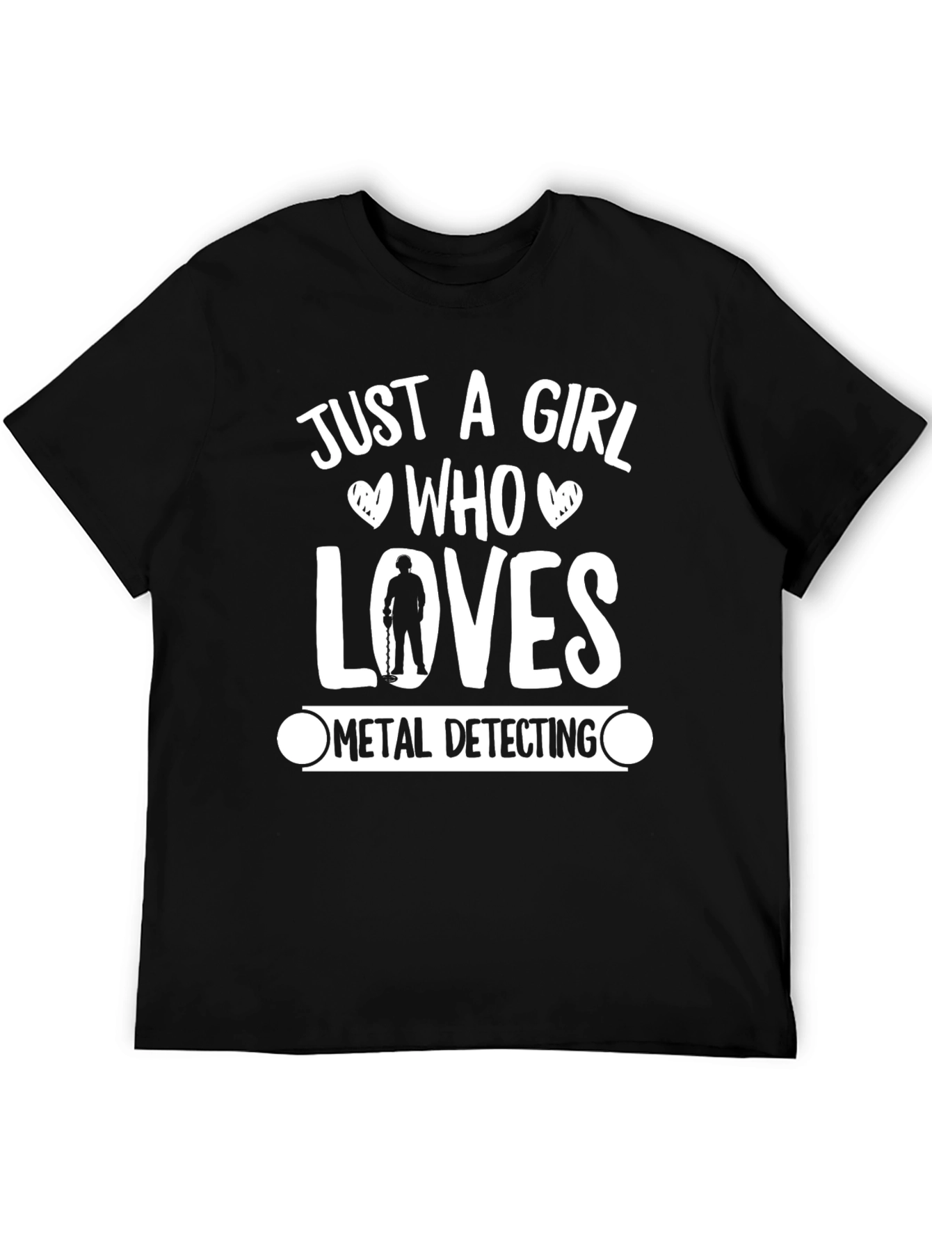Metal Detecting Girl T-Shirt