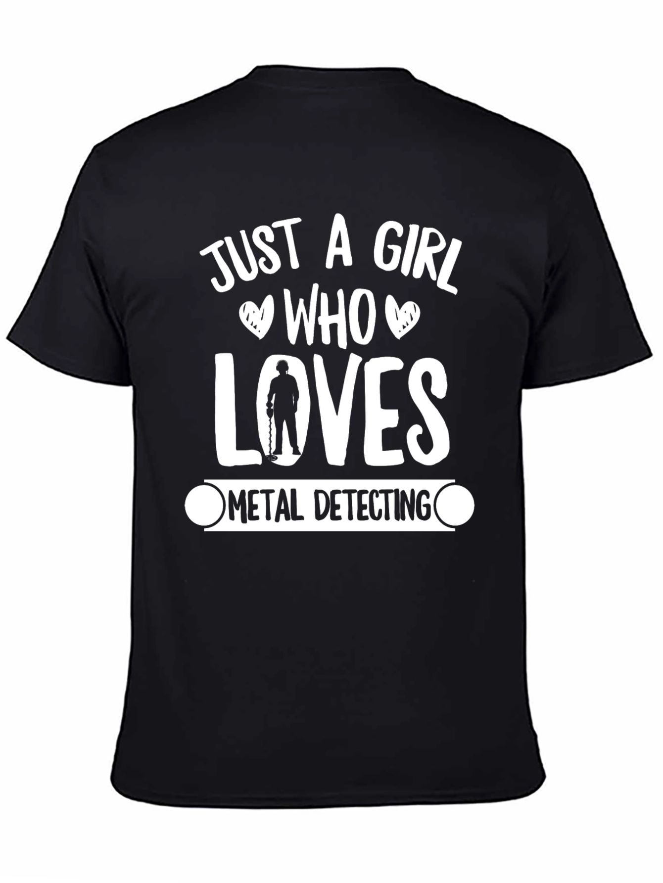 Metal Detecting Girl T-Shirt