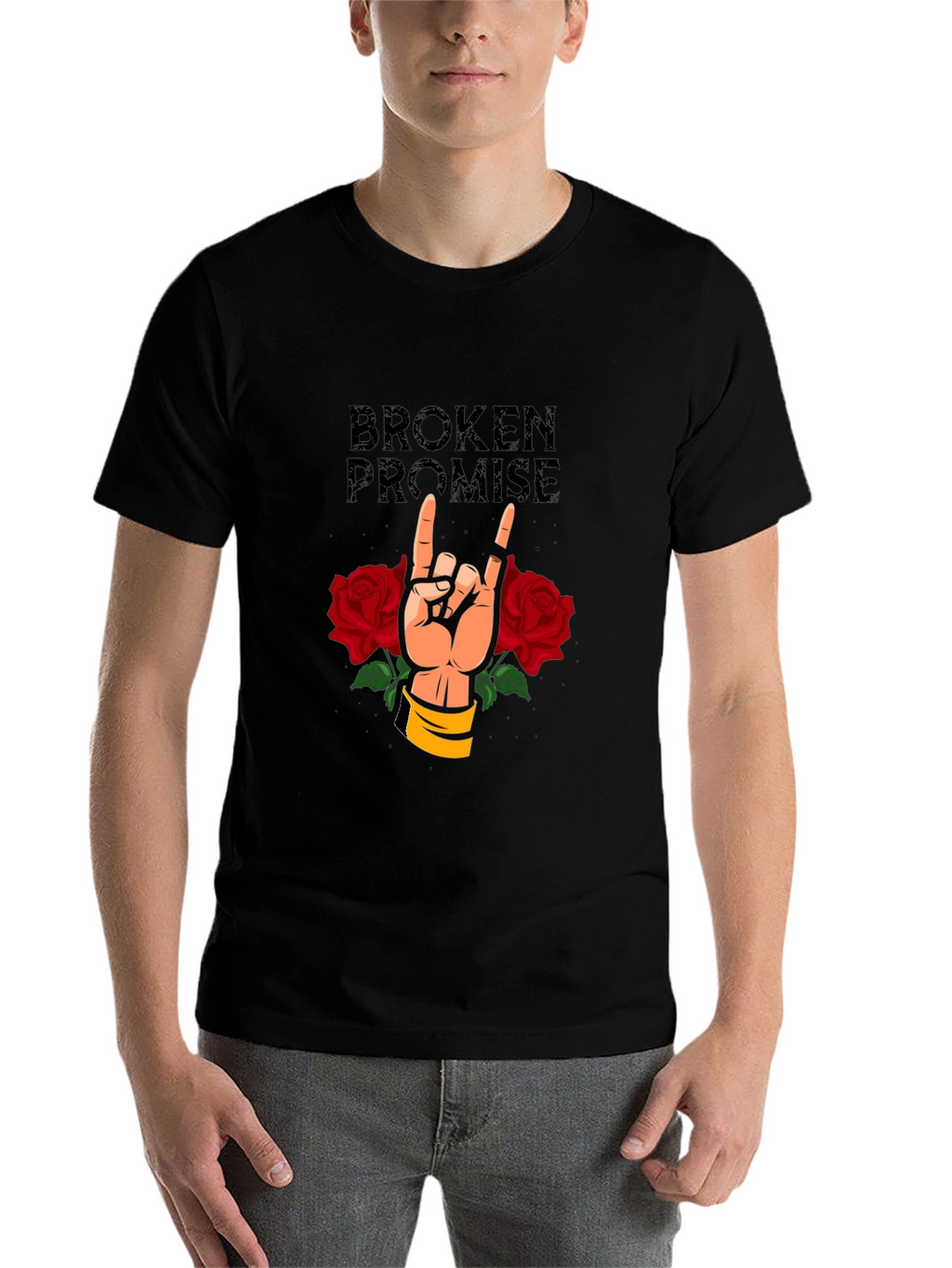 Broken Promise Rock Hand T-Shirt